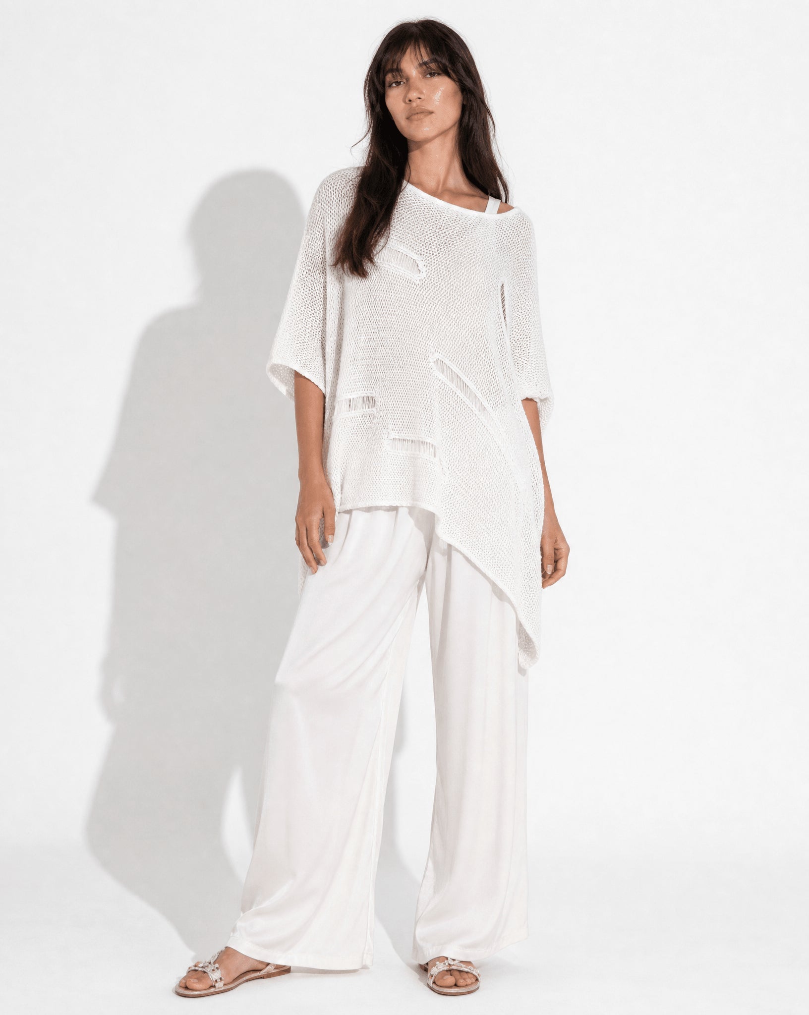 SS25 SLK 0015-WH TOP & PANT - SILKERA - MIRA Y MANO