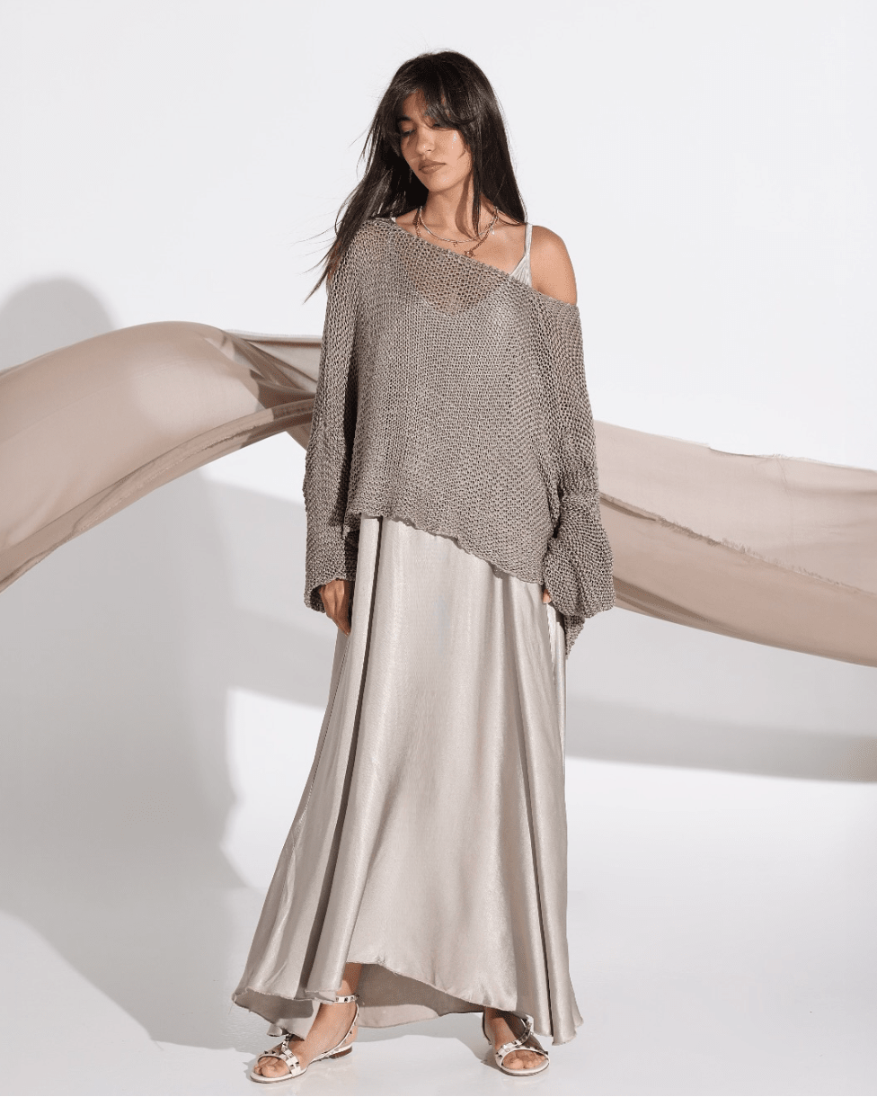 SS25 SLK 006 - GR DRESS - SILKERA - MIRA Y MANO