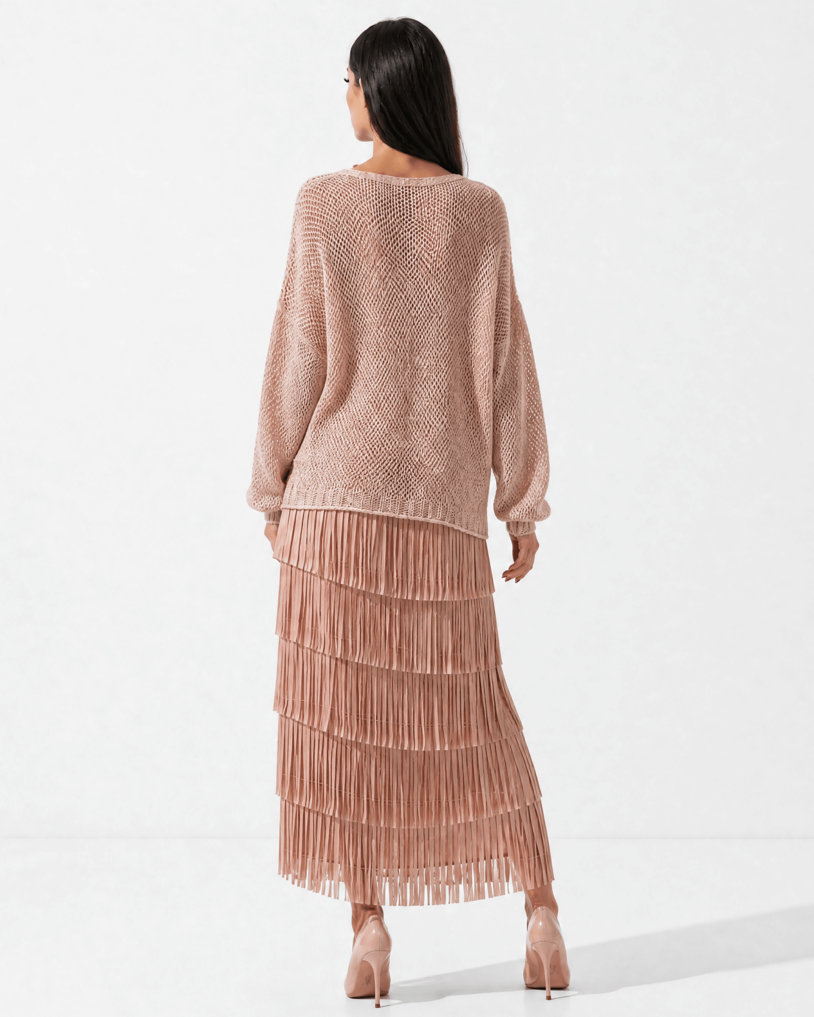 SS26 SLK 001 - PK TOP & SKIRT - SILKERA - MIRA Y MANO