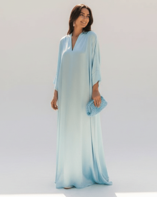 SS26 SLK 005-BL TOP & PANT - SILKERA - MIRA Y MANO