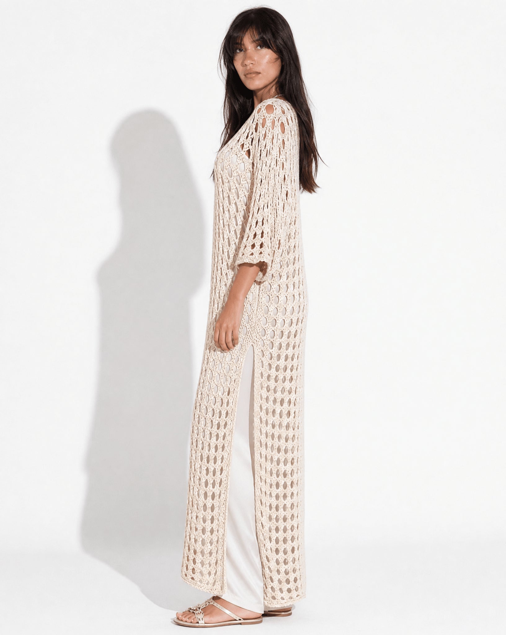 SS26 SLK 006-BG DRESS - SILKERA - MIRA Y MANO