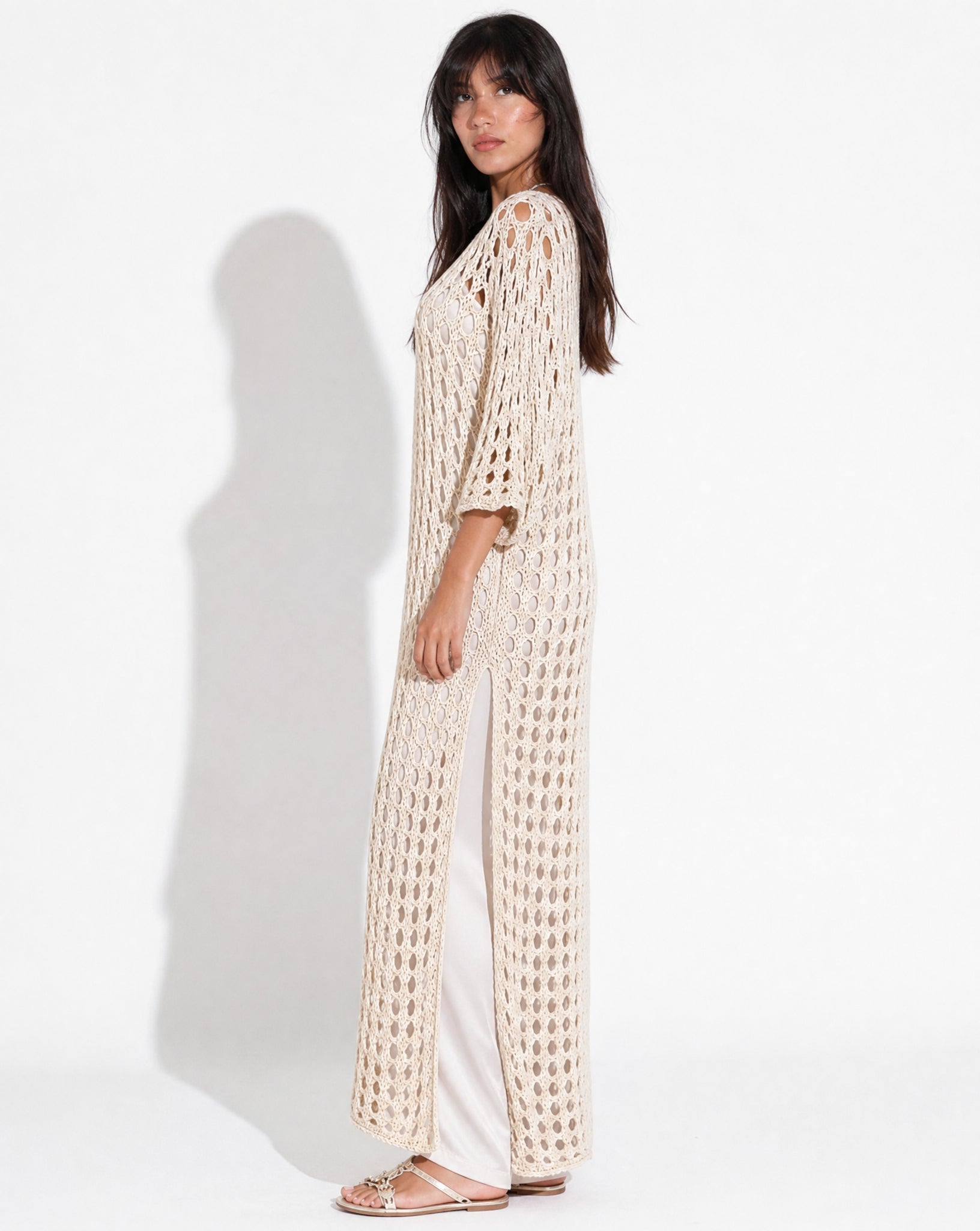 SS26 SLK 006-BG DRESS - SILKERA - MIRA Y MANO