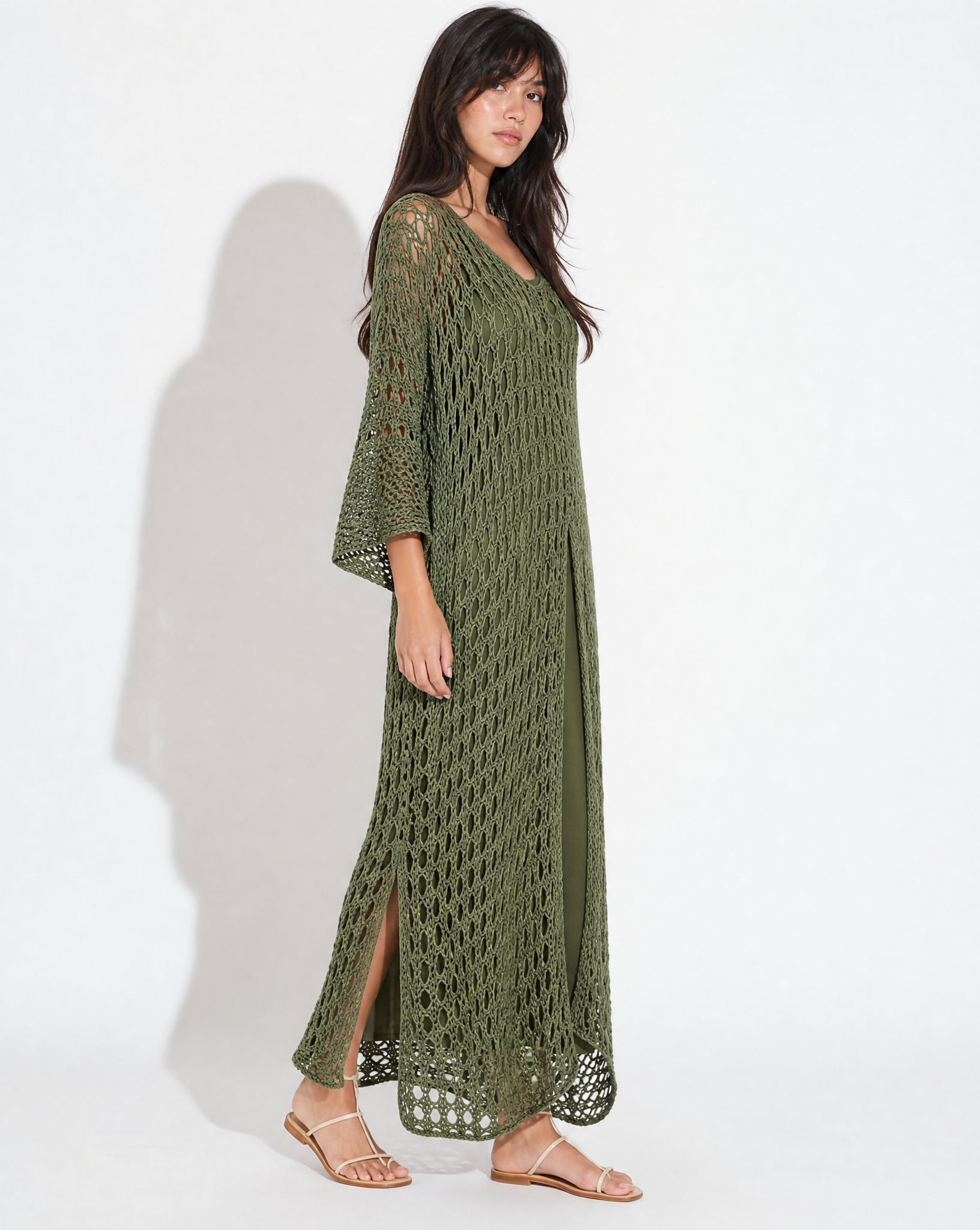 SS26 SLK 006-GR DRESS - SILKERA - MIRA Y MANO