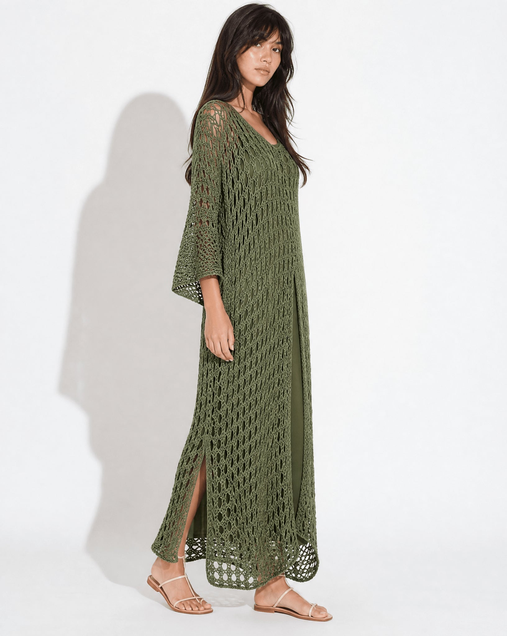 SS26 SLK 006-GR DRESS - SILKERA - MIRA Y MANO