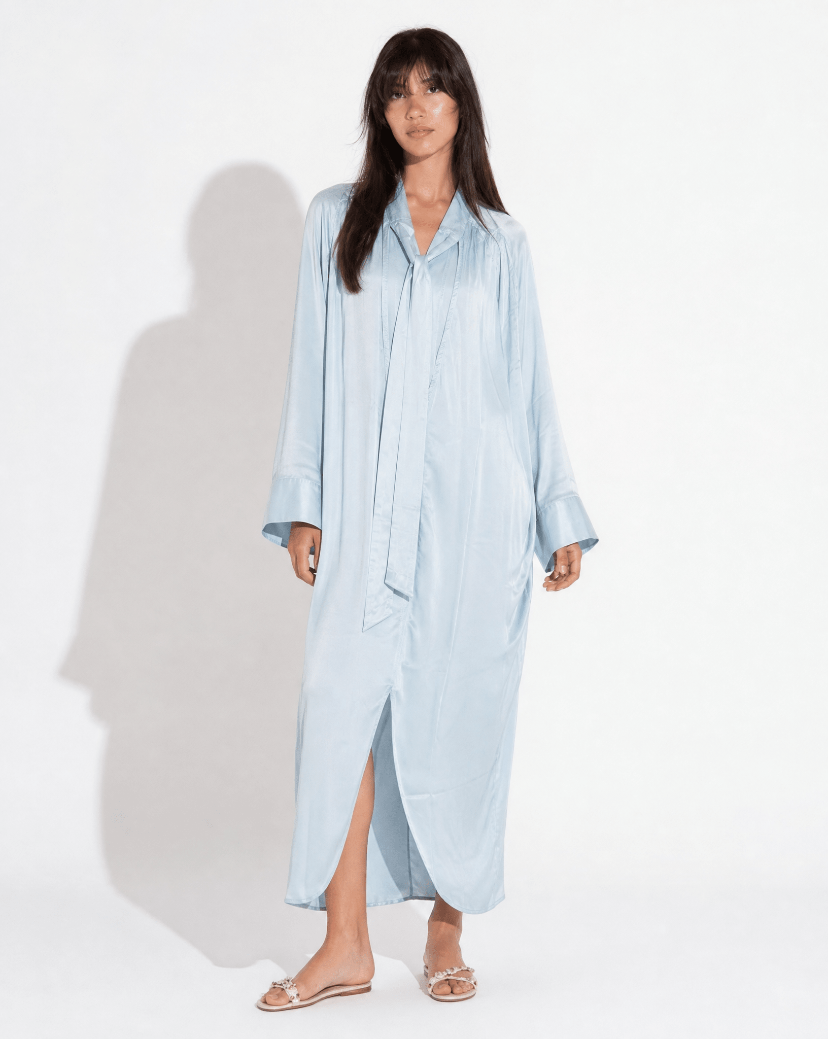 SS26 SLK 010-BL DRESS - SILKERA - MIRA Y MANO
