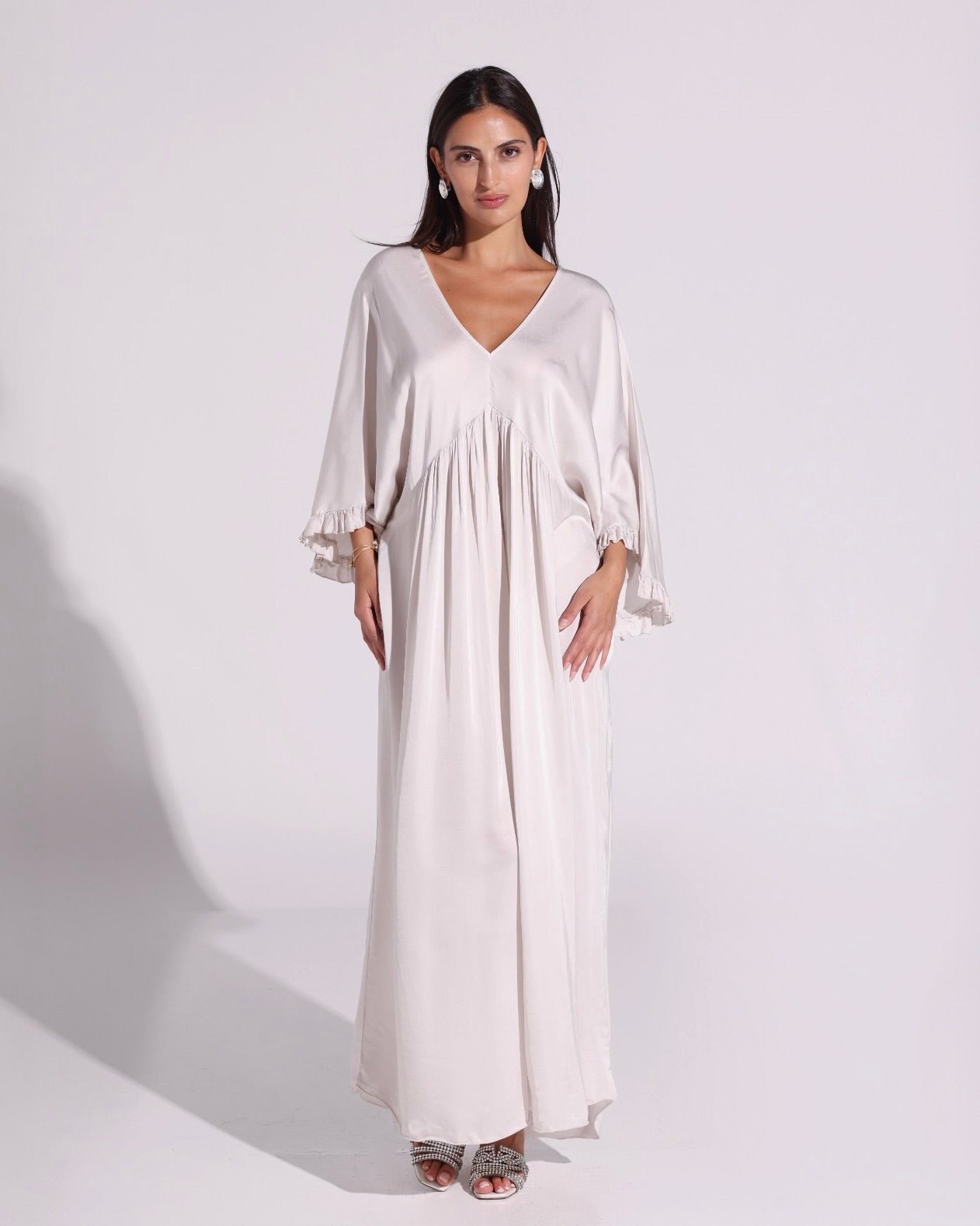 SS26 SLK 012-WH DRESS - SILKERA - MIRA Y MANO