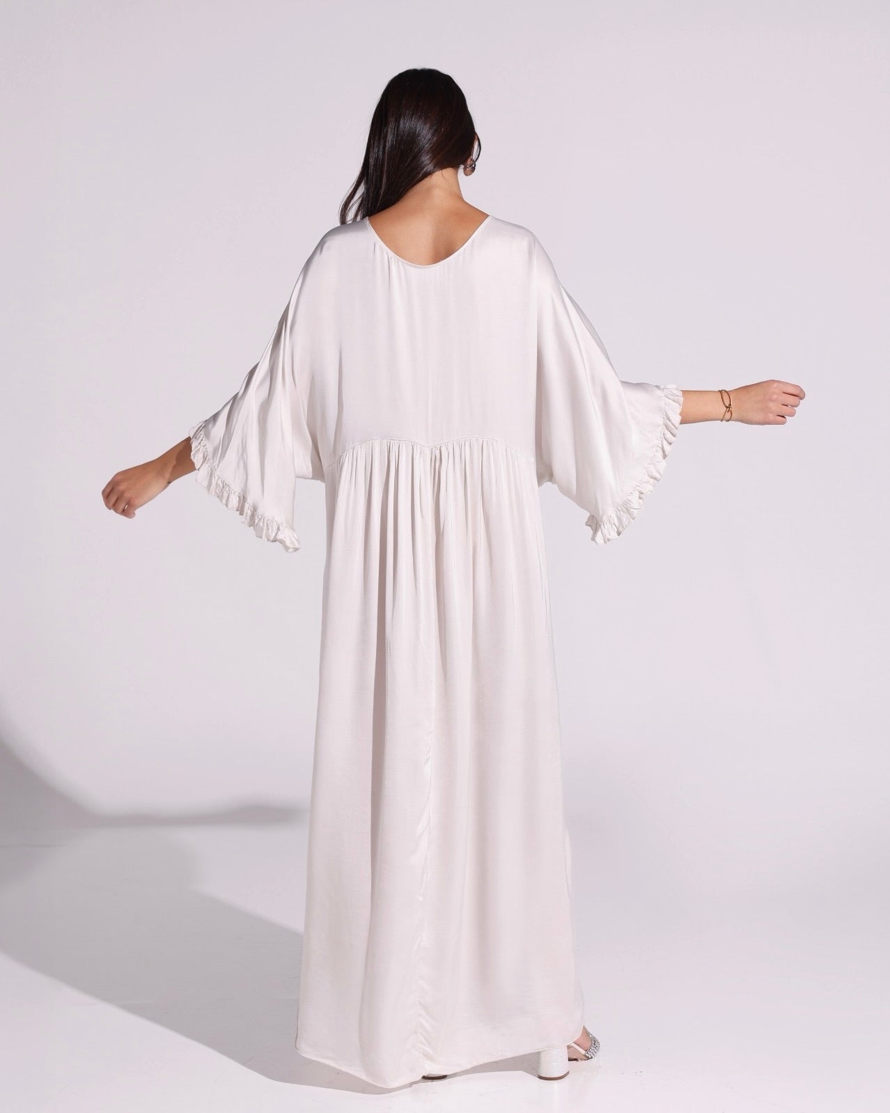 SS26 SLK 012-WH DRESS - SILKERA - MIRA Y MANO
