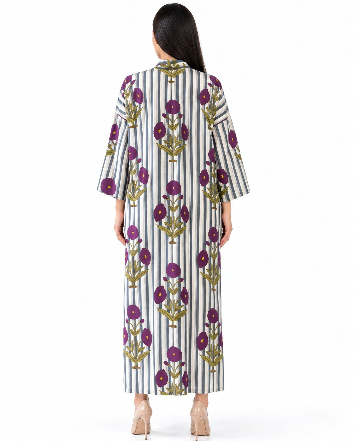 COLETTE - Printed Cotton Kaftan - SR BY SONALI RAMAN - MIRA Y MANO
