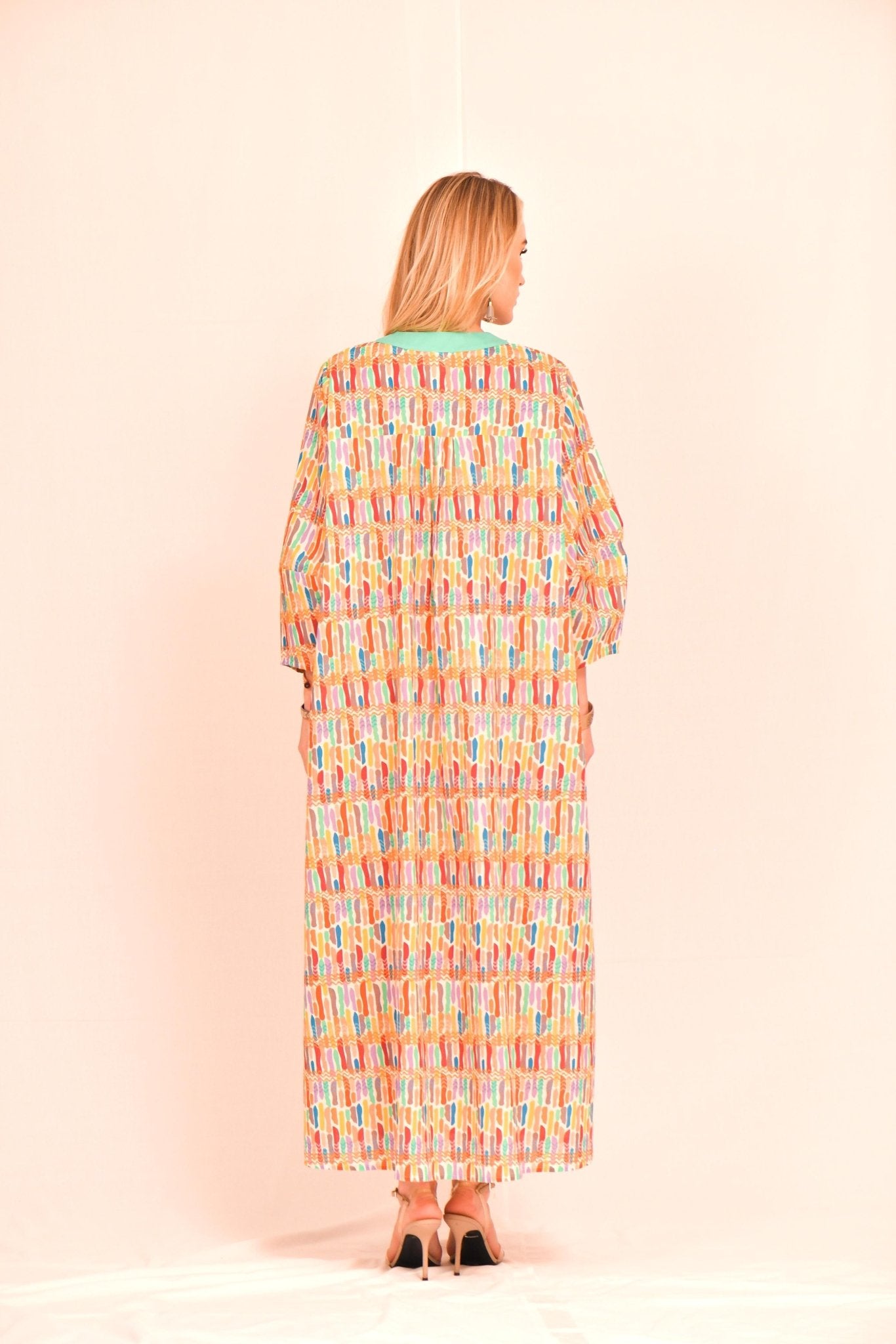 KIRA CMC PAINT KAFTAN - SR BY SONALI RAMAN - MIRA Y MANO