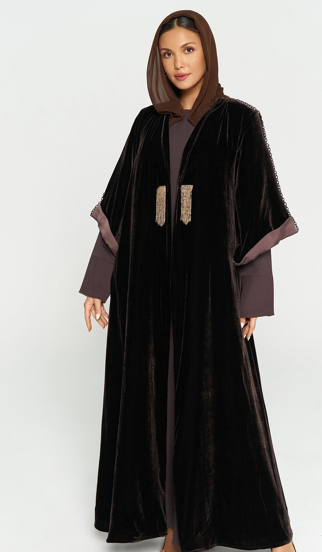 AW25STIT628 ABAYA SET - STITCH LABEL - MIRA Y MANO