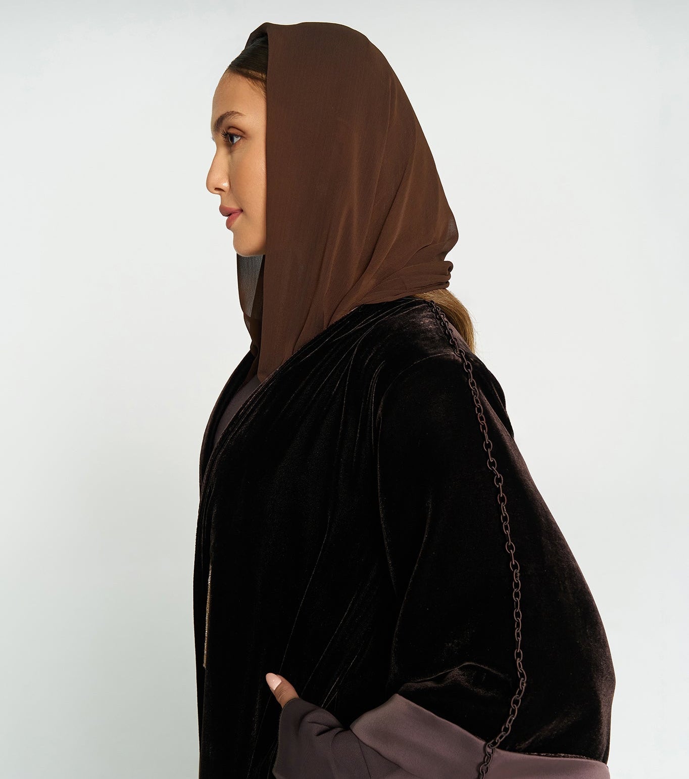 AW25STIT628 ABAYA SET - STITCH LABEL - MIRA Y MANO