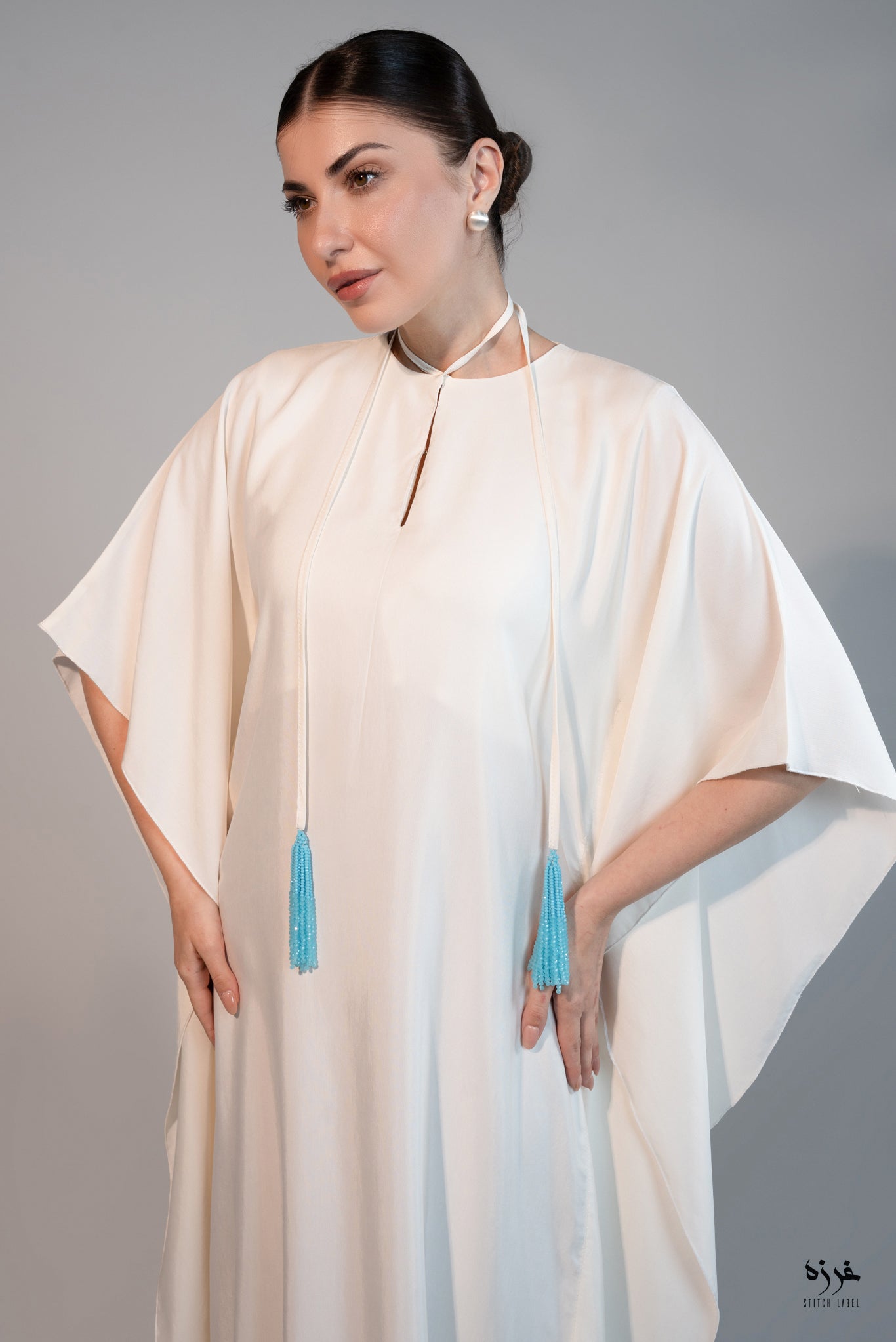 SS25STIT603 DRESS - STITCH LABEL - MIRA Y MANO