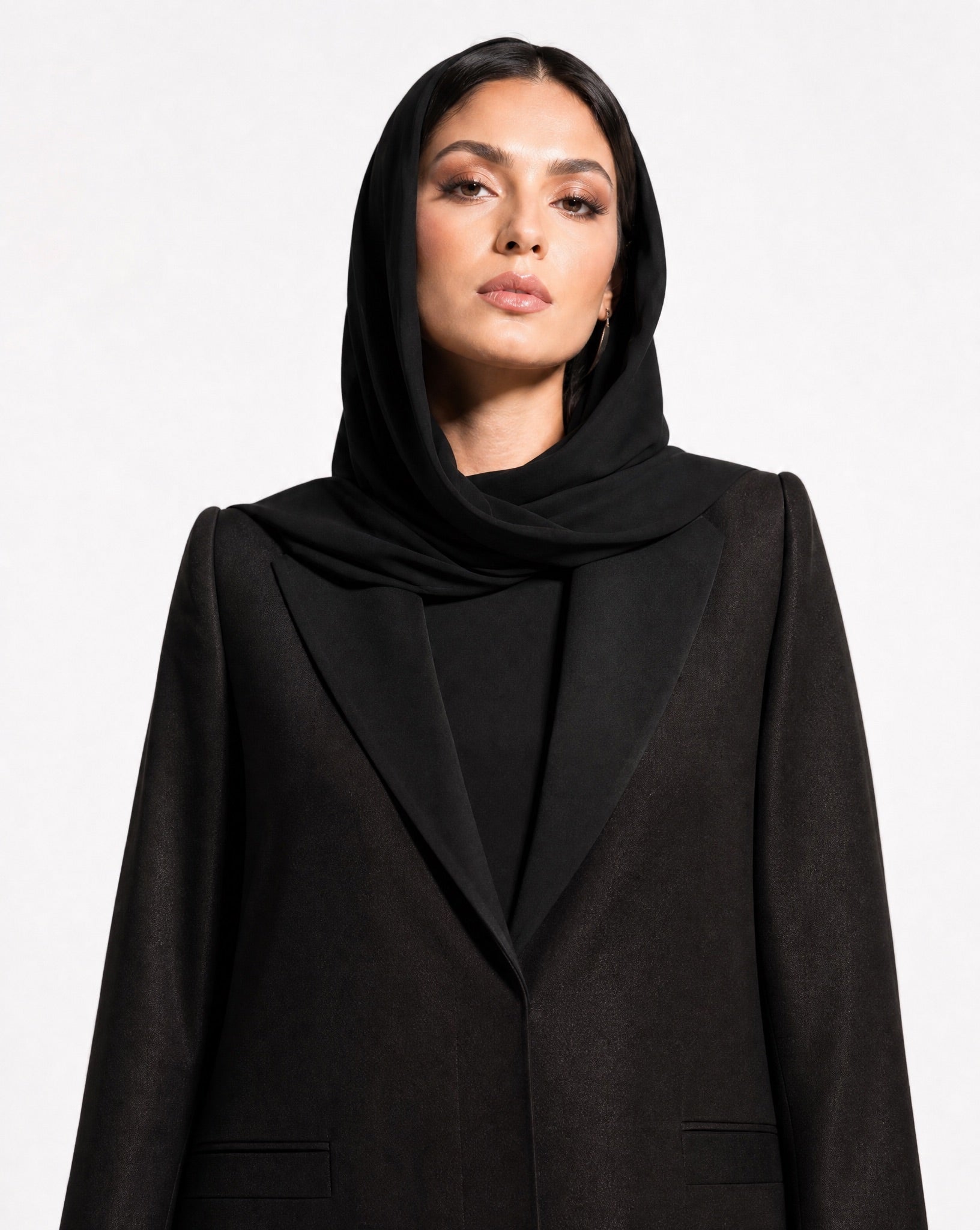 SS26STIT481 ABAYA COAT - STITCH LABEL - MIRA Y MANO