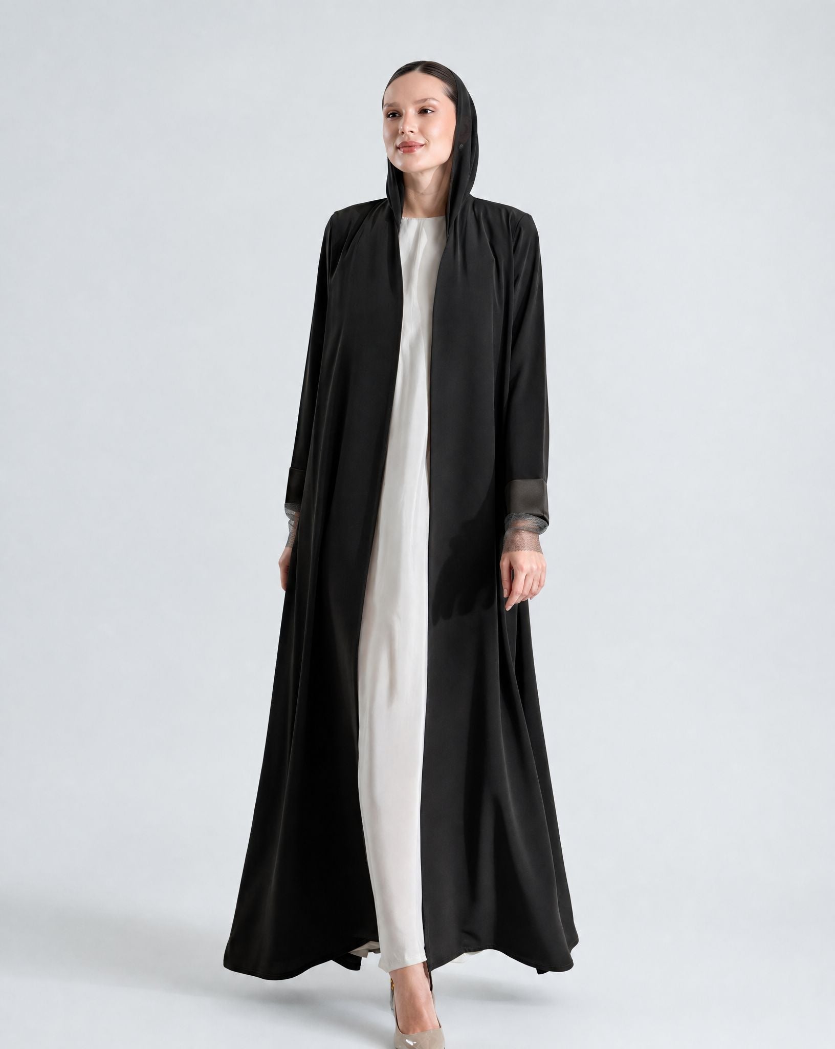 SS26STIT717 ABAYA - STITCH LABEL - MIRA Y MANO