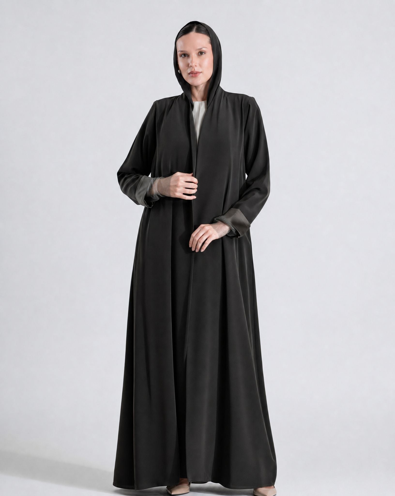 SS26STIT717 ABAYA - STITCH LABEL - MIRA Y MANO