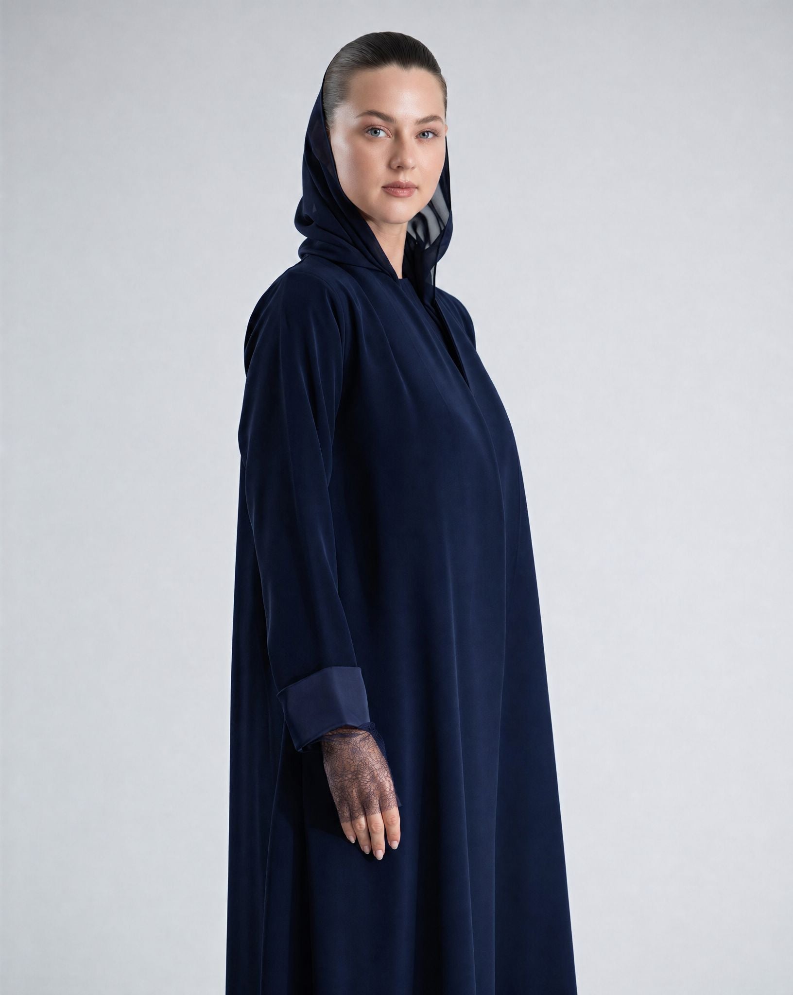 SS26STIT718 ABAYA - STITCH LABEL - MIRA Y MANO