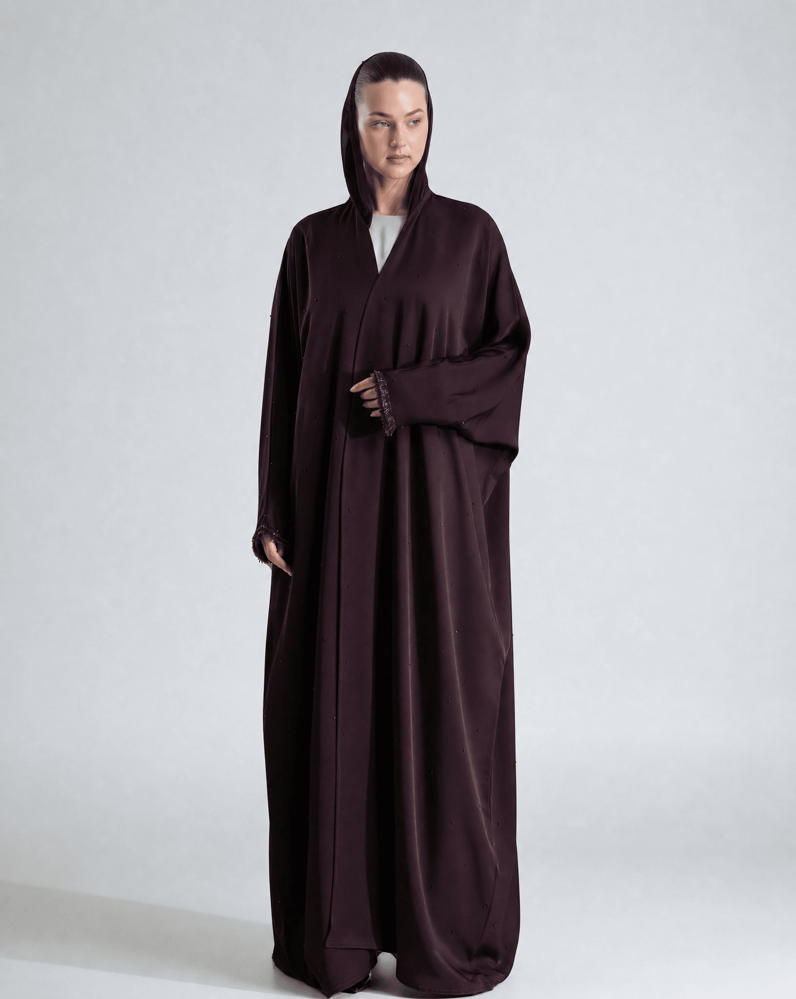 SS26STIT721 ABAYA - STITCH LABEL - MIRA Y MANO