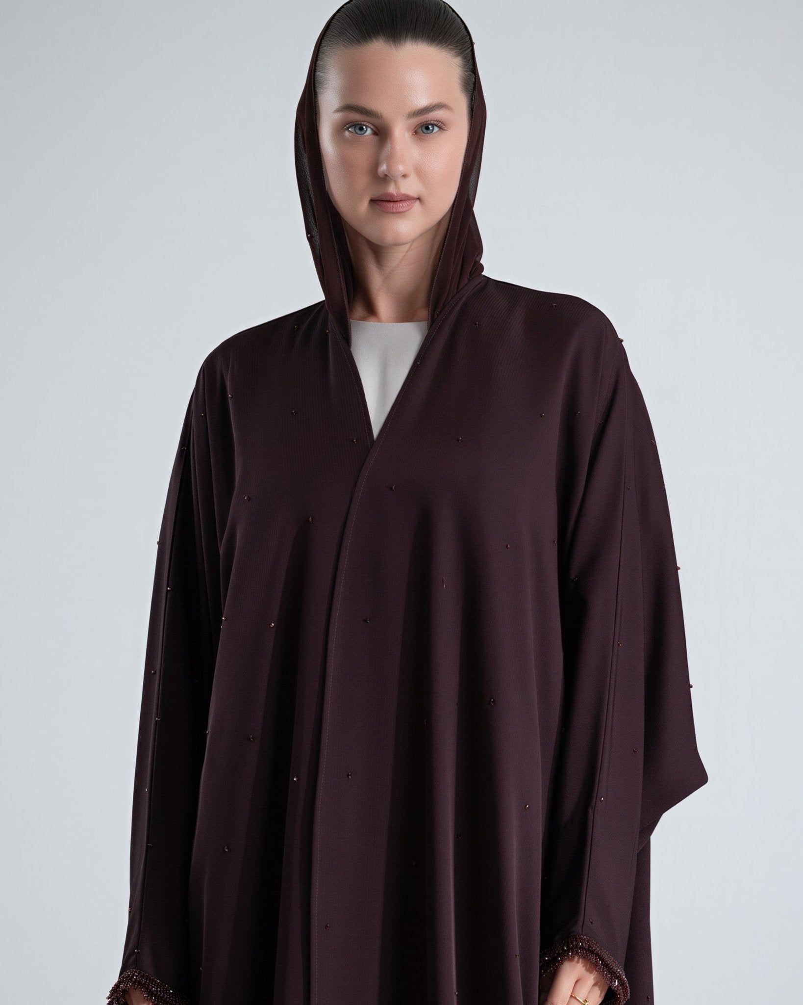 SS26STIT721 ABAYA - STITCH LABEL - MIRA Y MANO