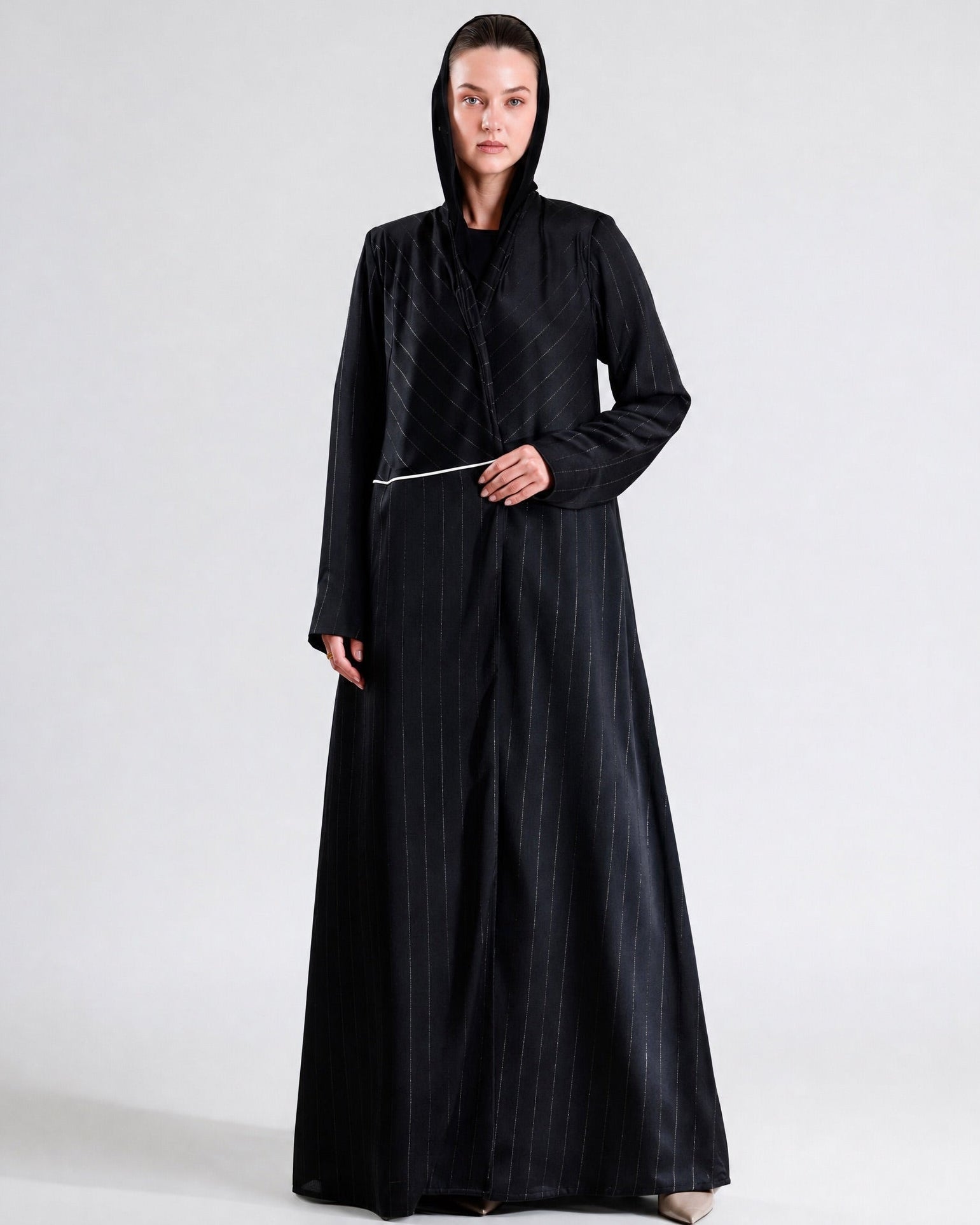 SS26STIT733 ABAYA - STITCH LABEL - MIRA Y MANO