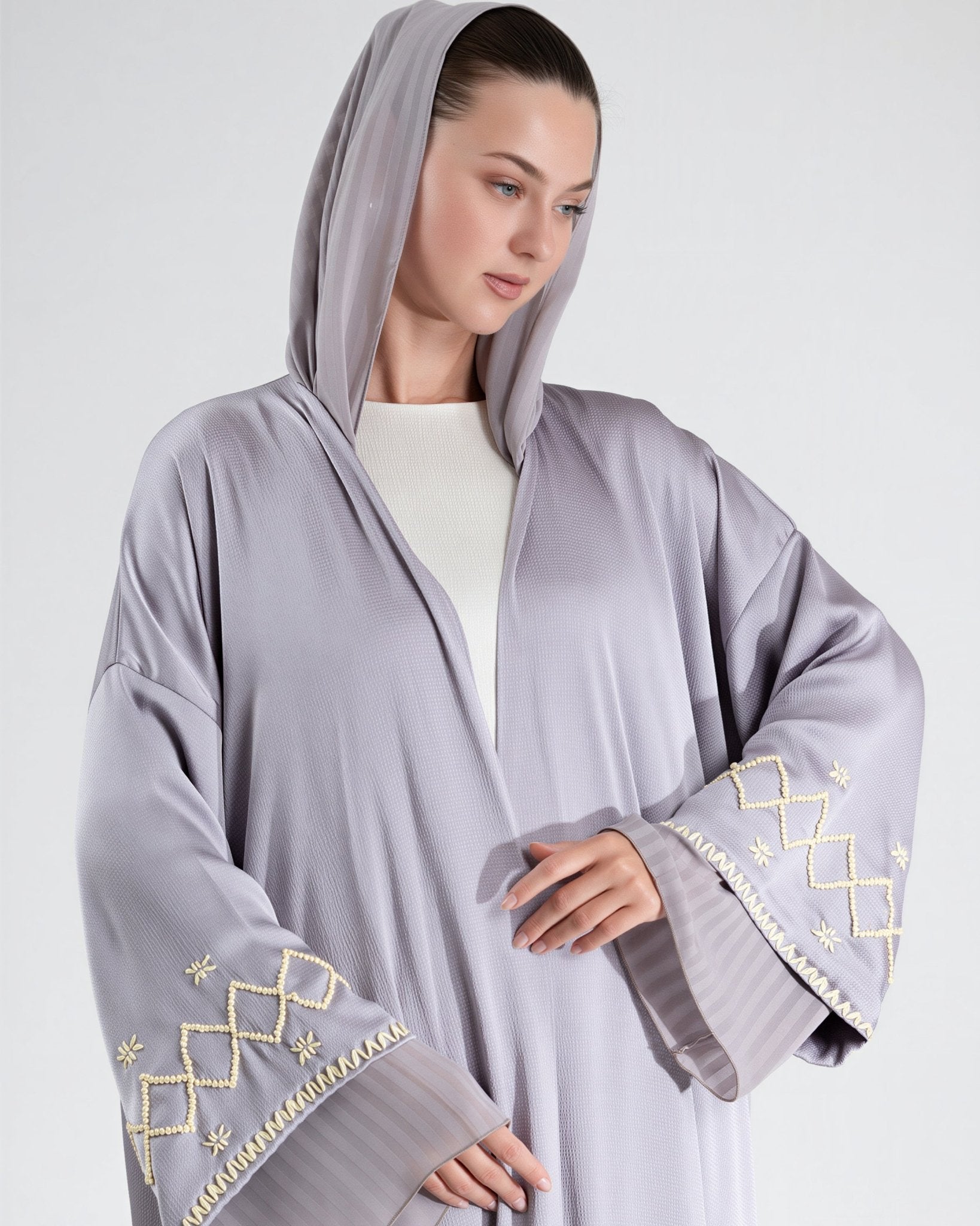SS26STIT753 ABAYA - STITCH LABEL - MIRA Y MANO