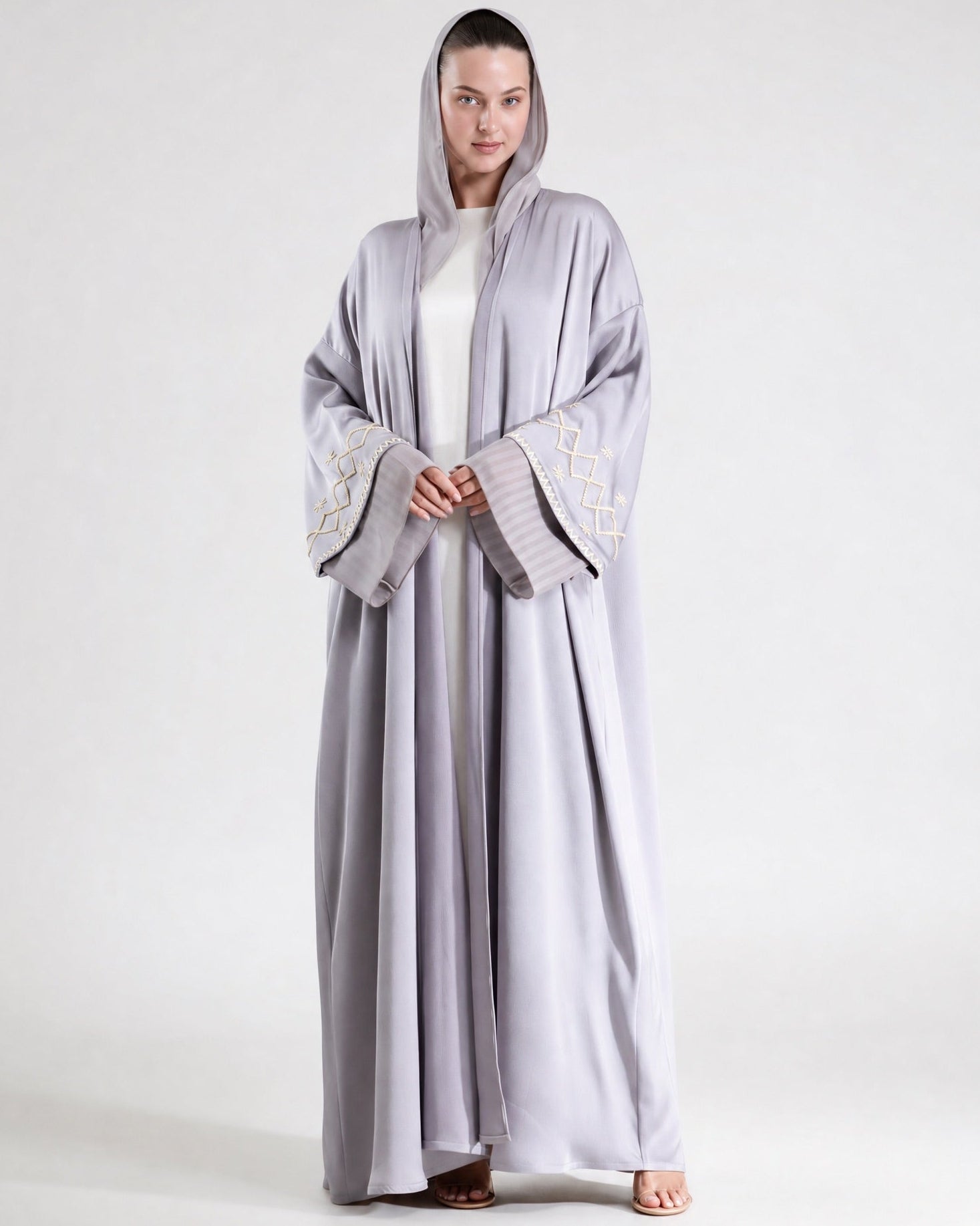 SS26STIT753 ABAYA - STITCH LABEL - MIRA Y MANO