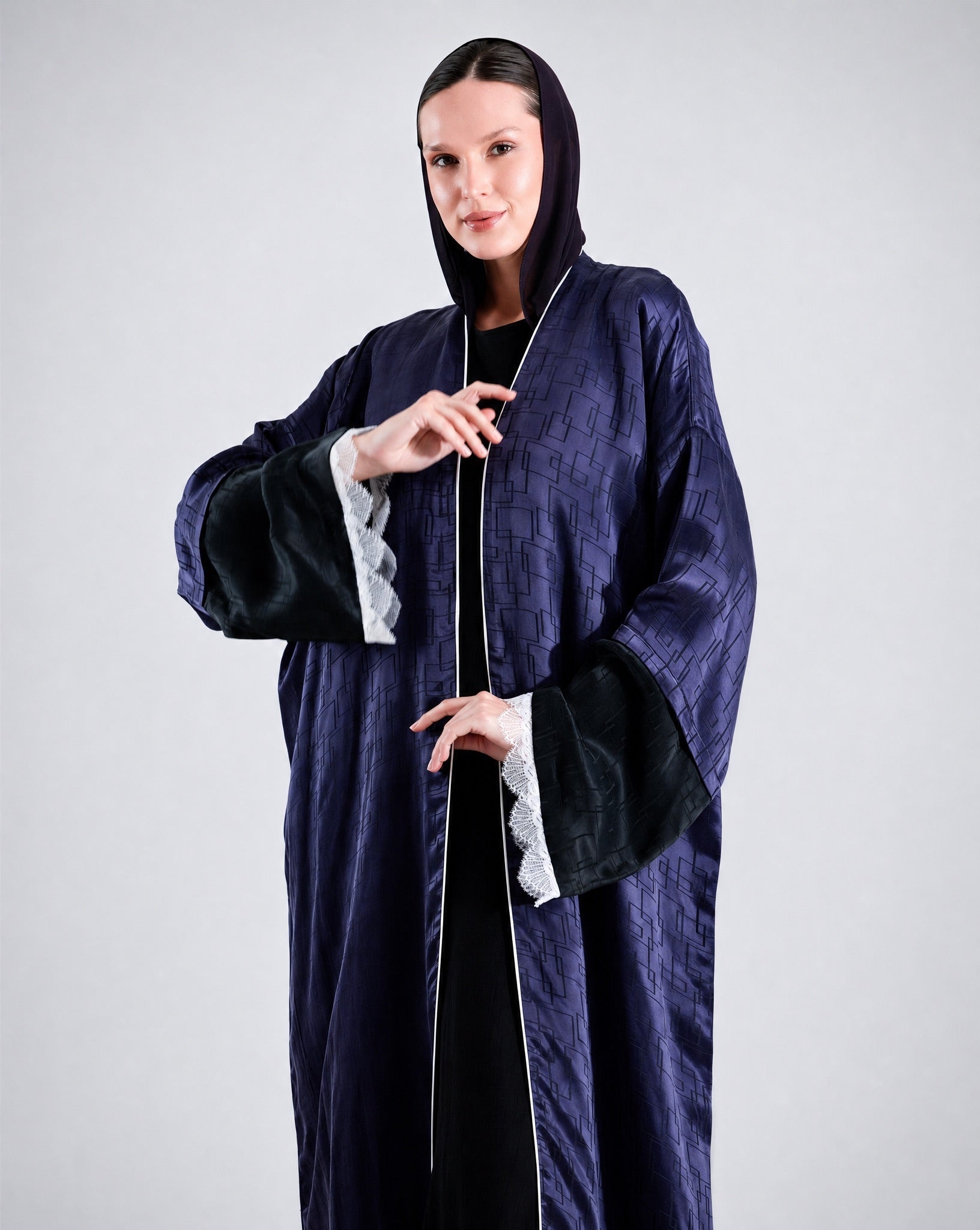 SS26STIT758 ABAYA - STITCH LABEL - MIRA Y MANO