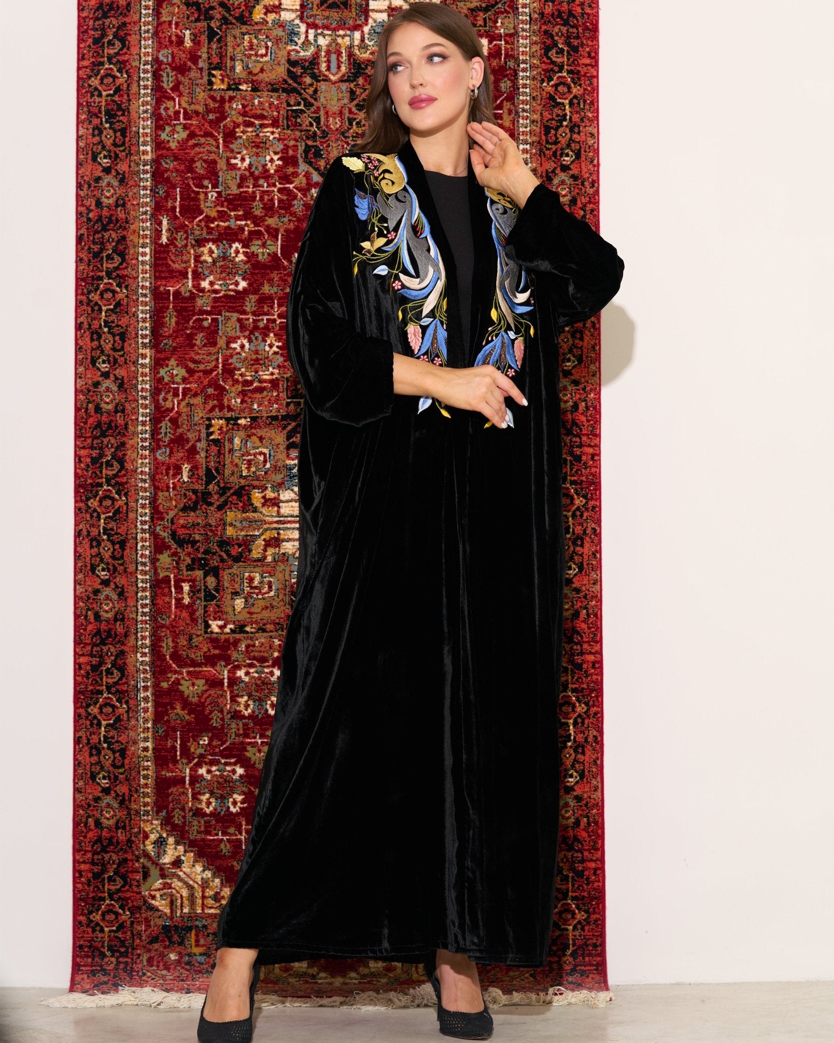 FG 450 - A ABAYA - STYLE HAUTE COUTURE - MIRA Y MANO