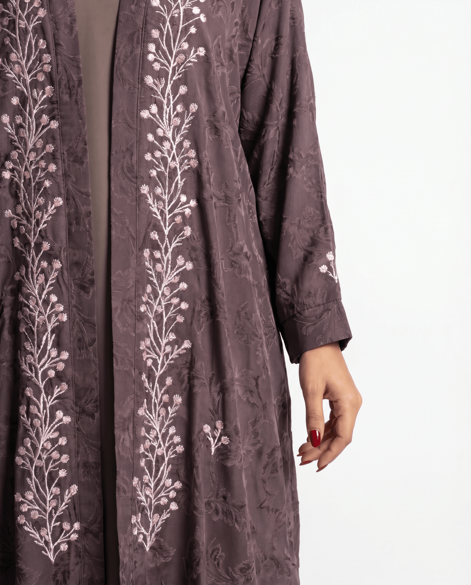 FG 509 N4 ABAYA - STYLE HAUTE COUTURE - MIRA Y MANO
