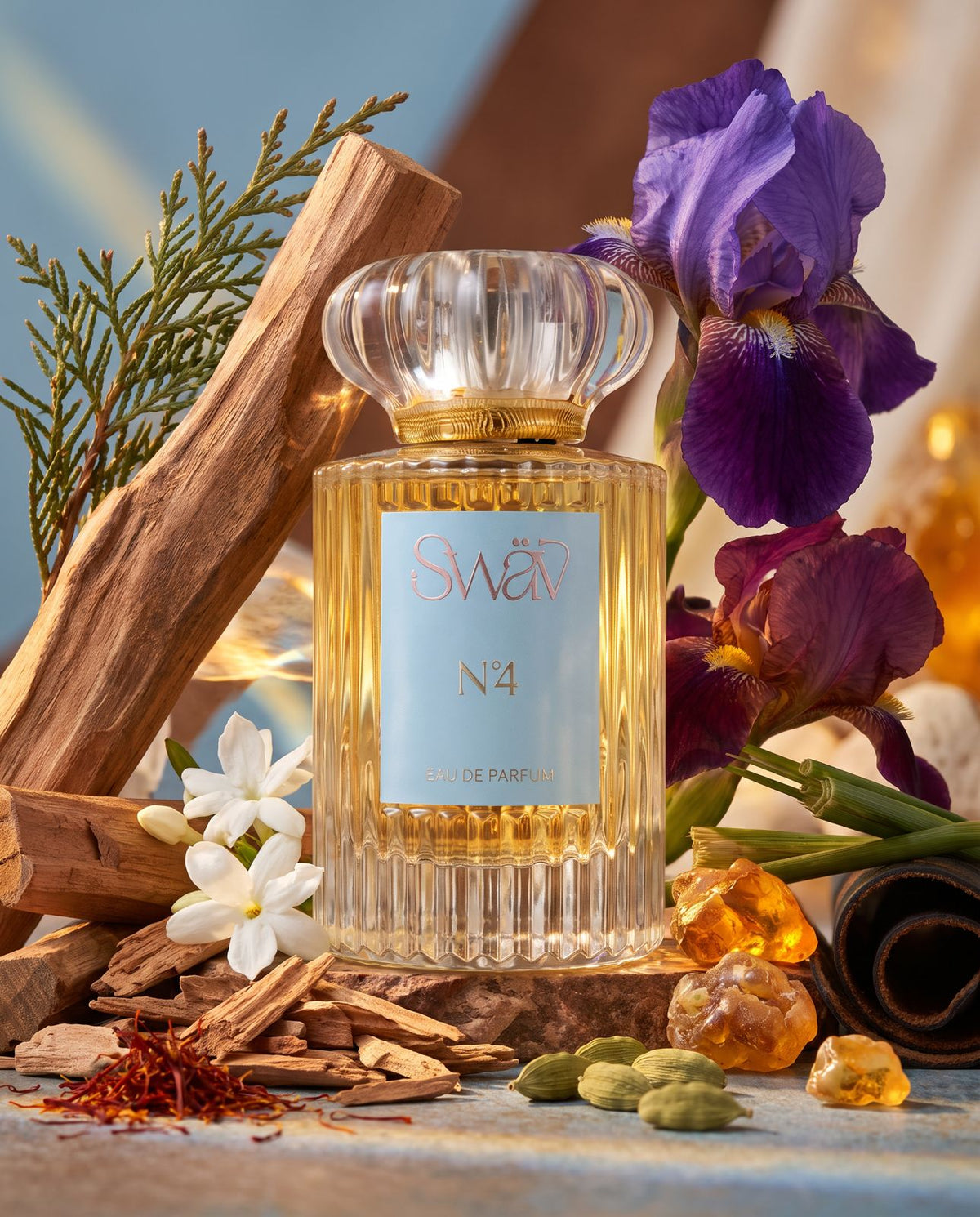 N•4 Perfume – Sandalwood Cederwood - SWAV - MIRA Y MANO