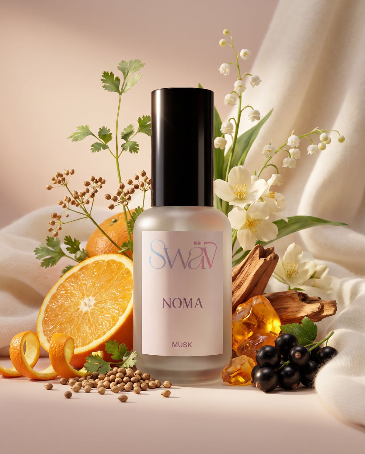 Noma Body Oil – Musk Cashmere Amber - SWAV - MIRA Y MANO