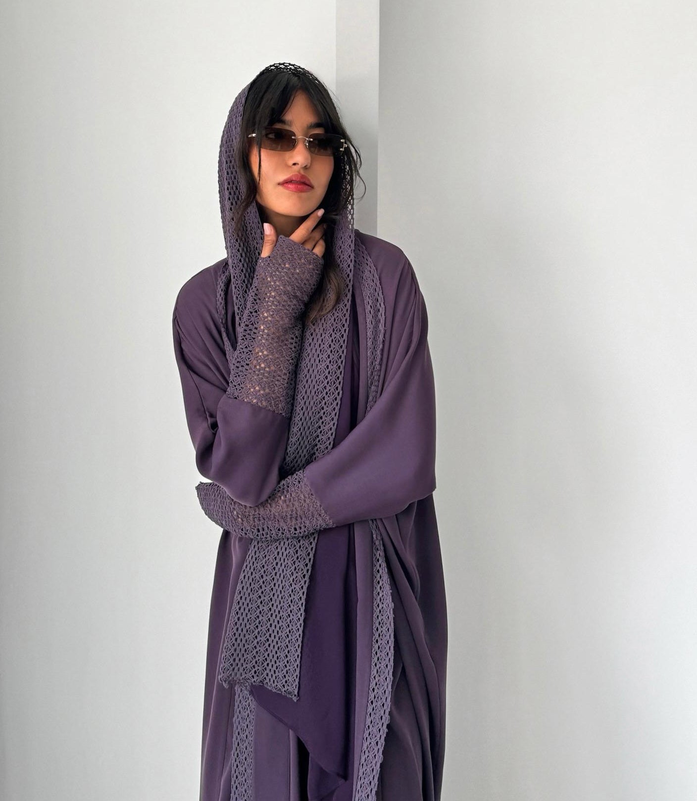 CS - PR ABAYA - TEAL - MIRA Y MANO