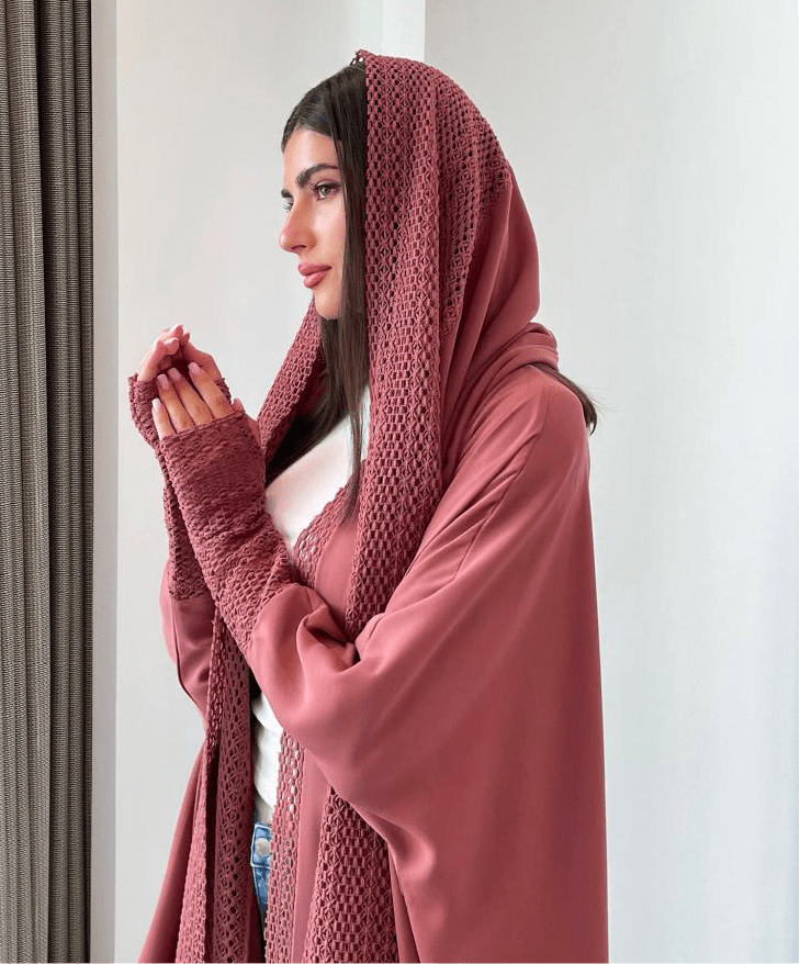 CS - R ABAYA - TEAL - MIRA Y MANO