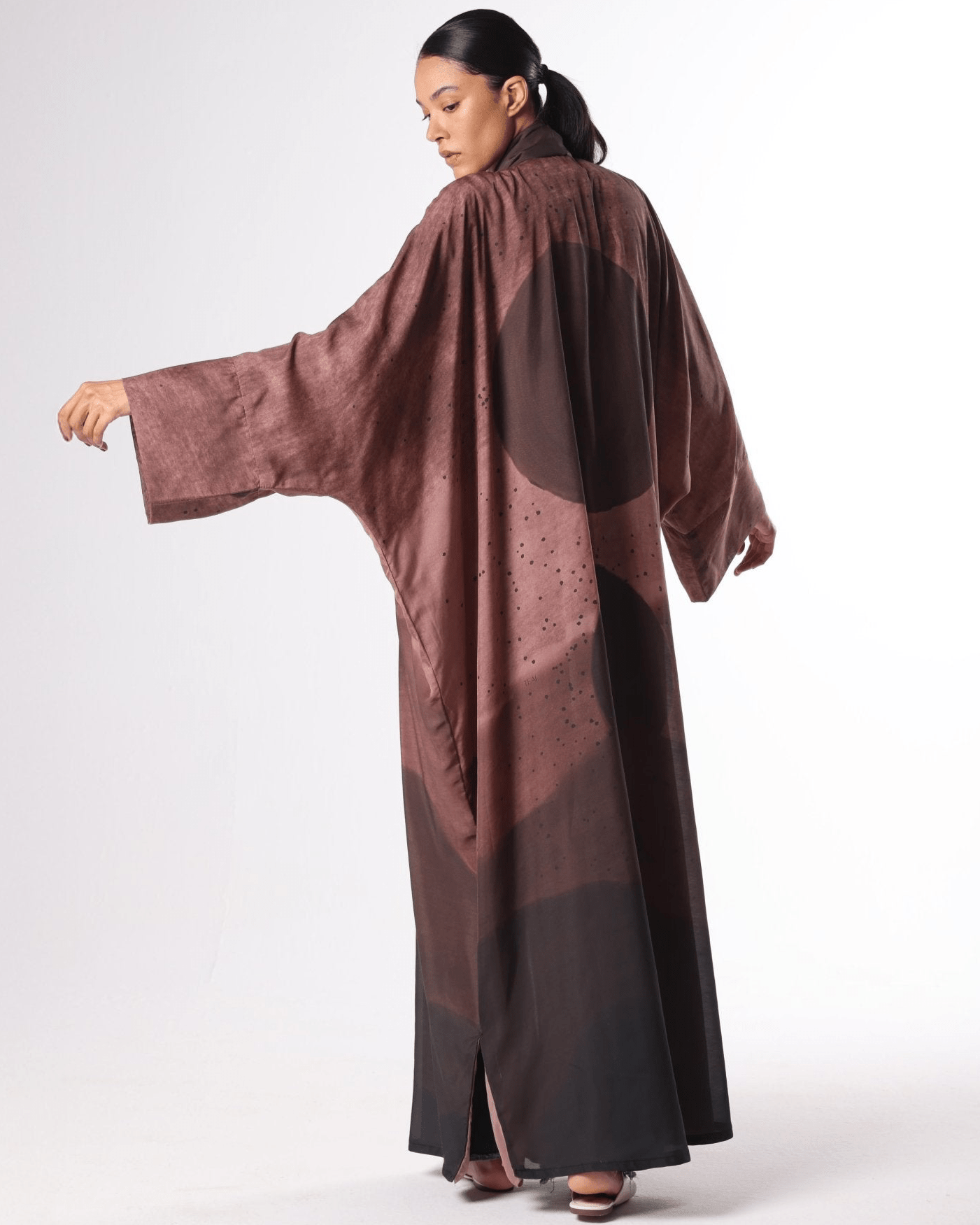 FULL MOON - R ABAYA - TEAL - MIRA Y MANO