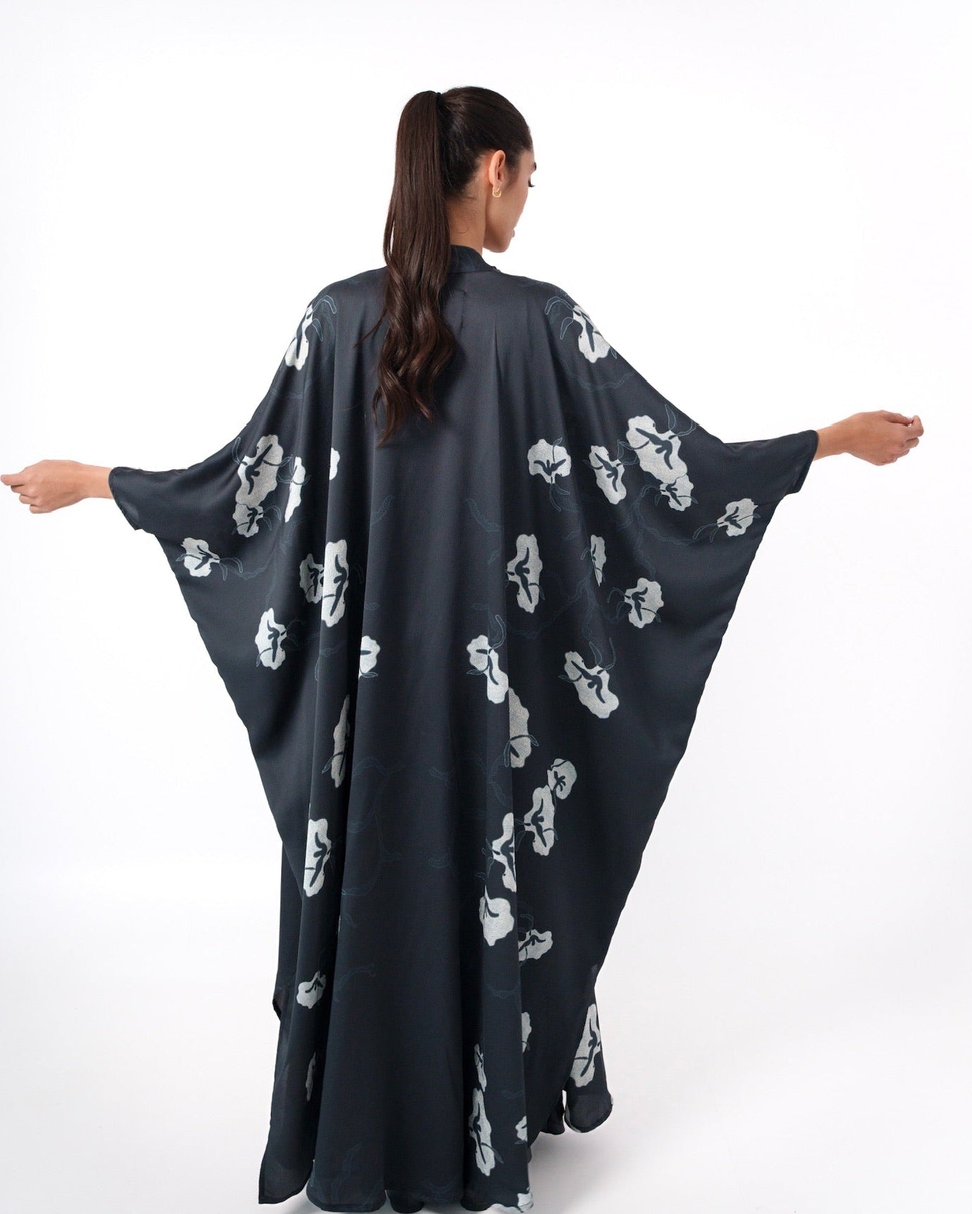 LIANA - NOIR ABAYA - TEAL - MIRA Y MANO