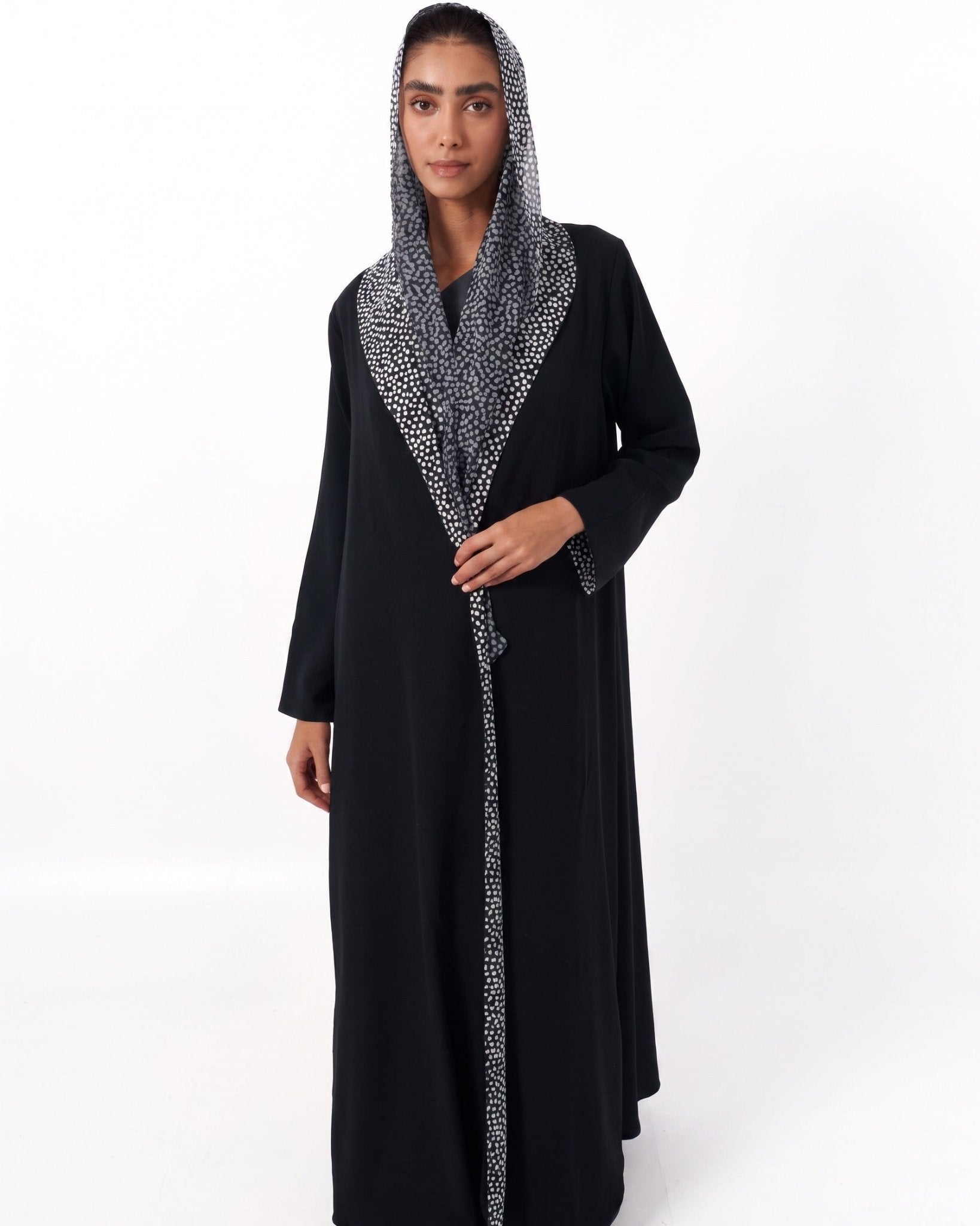 Scattered Suit-BK – Abaya – Product image 1