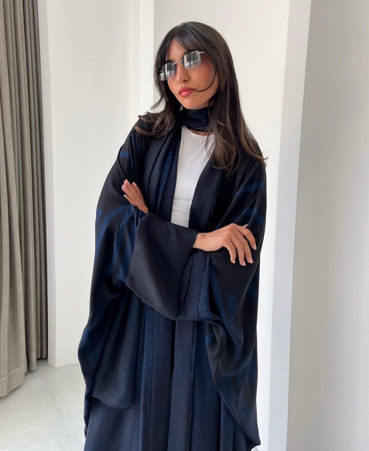 SPIRE - BL ABAYA - TEAL - MIRA Y MANO