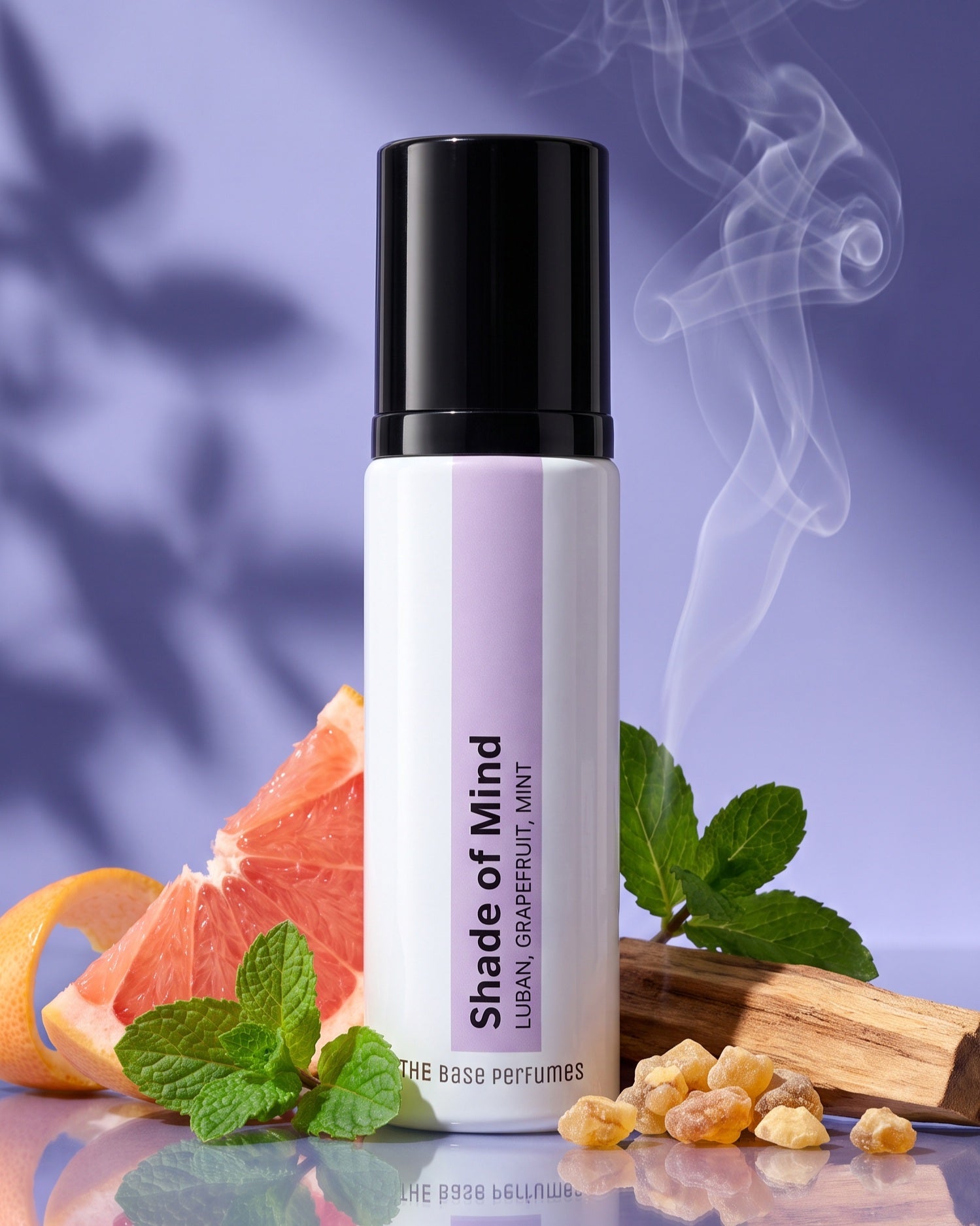 Shade of Mind Perfume – Luban Grapefruit Mint - THE BASE PERFUMES - MIRA Y MANO