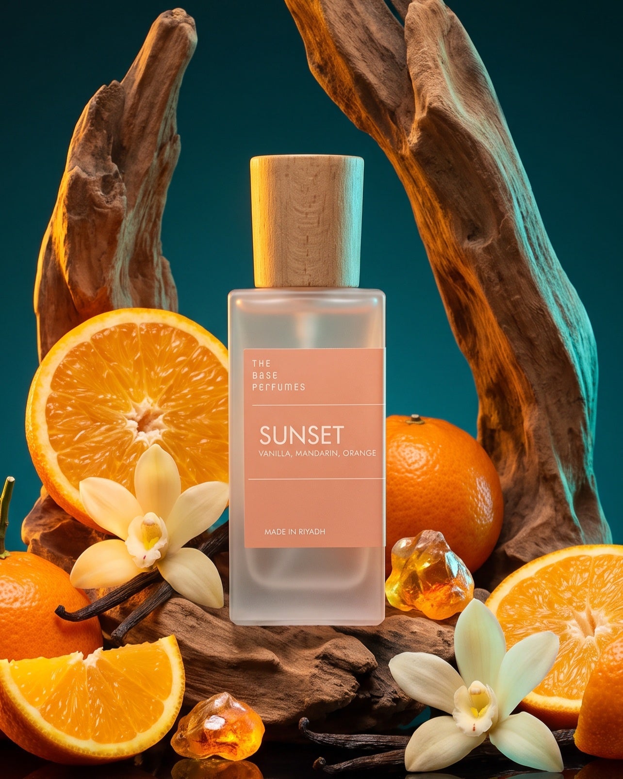Sunset TBP – Mandarin Orange Vanilla - THE BASE PERFUMES - MIRA Y MANO