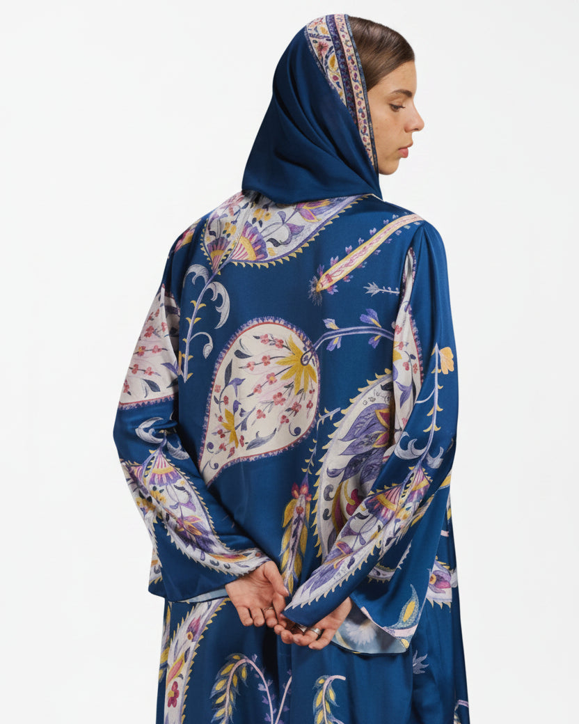 RAMADAN25LOOKA16 ABAYA - THE ORPHIC - MIRA Y MANO