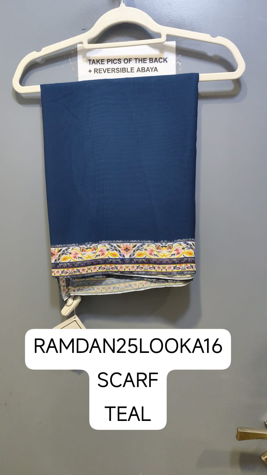 RAMADAN25LOOKA16 – Scarf - THE ORPHIC - MIRA Y MANO