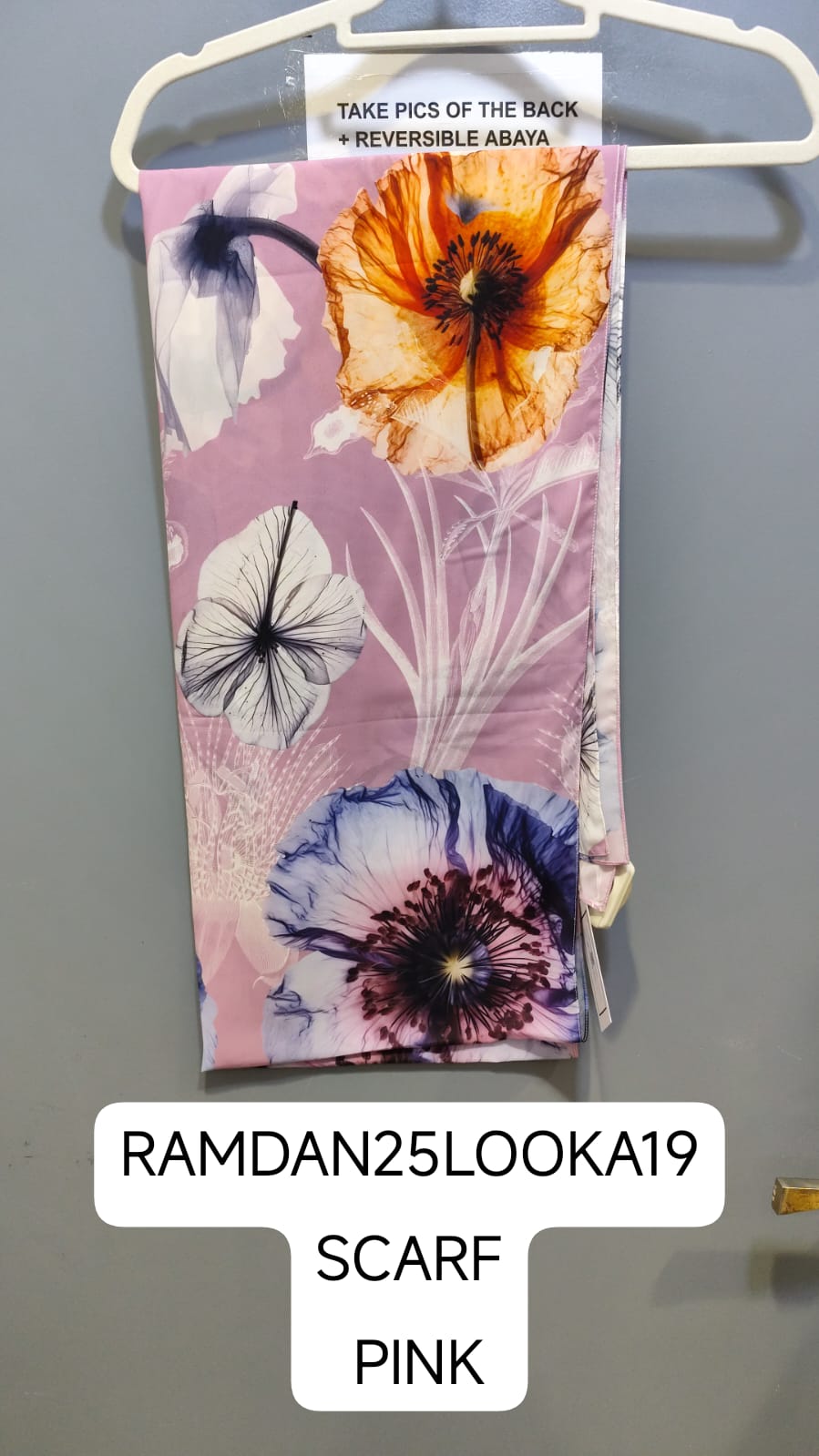 RAMADAN25LOOKA19 – Scarf - THE ORPHIC - MIRA Y MANO