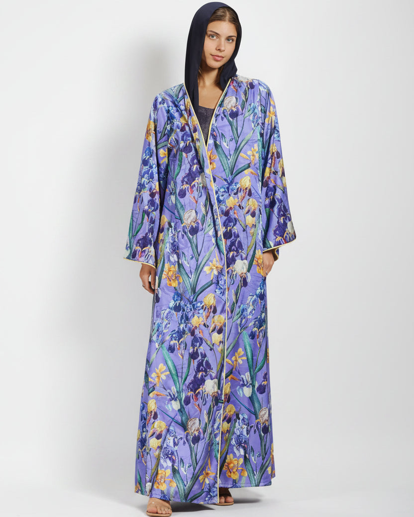 RAMADAN25LOOKA20 ABAYA - THE ORPHIC - MIRA Y MANO
