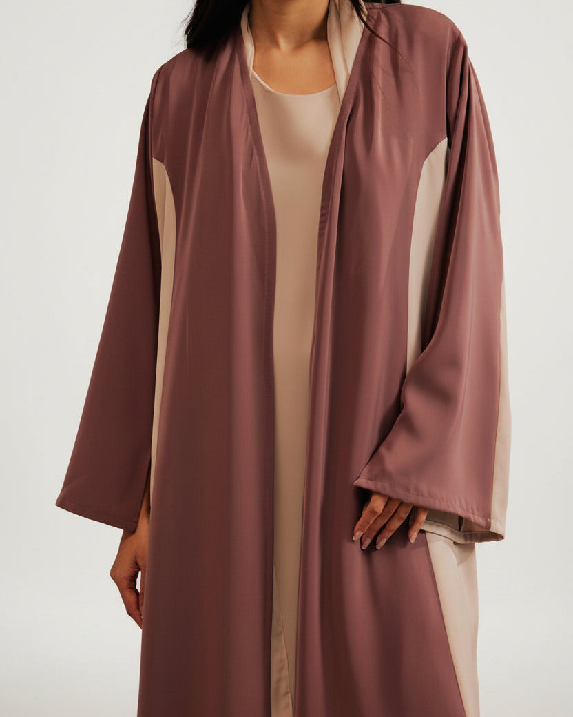RAMADAN26LOOK12 ABAYA - THE ORPHIC - MIRA Y MANO
