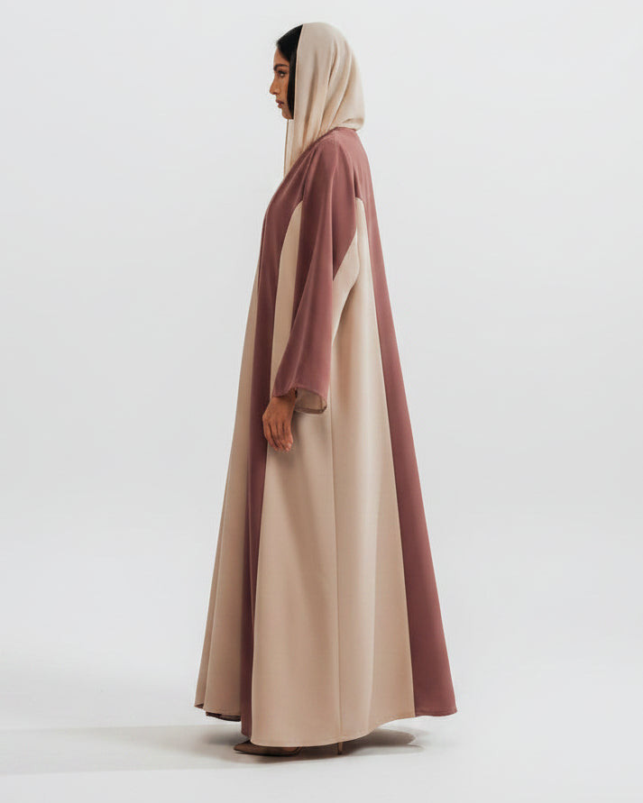 RAMADAN26LOOK12 ABAYA - THE ORPHIC - MIRA Y MANO