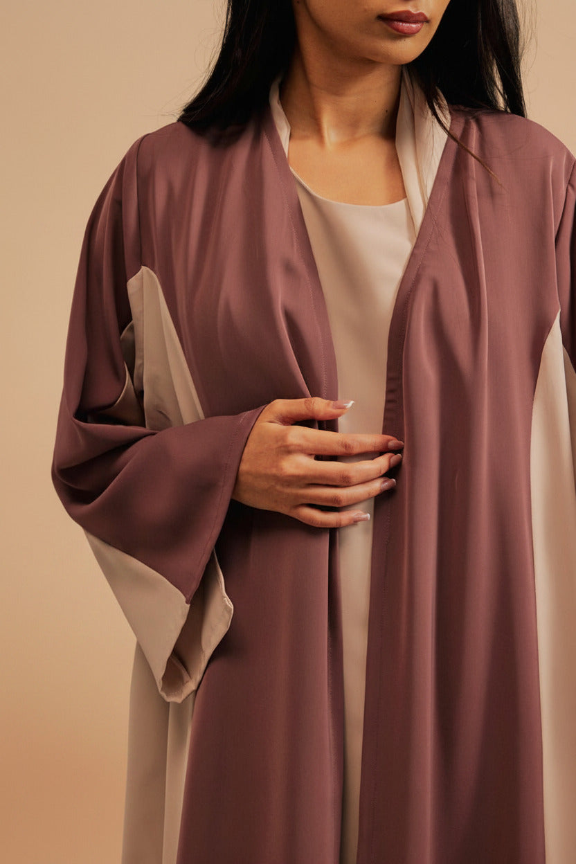 RAMADAN26LOOK12 ABAYA - THE ORPHIC - MIRA Y MANO