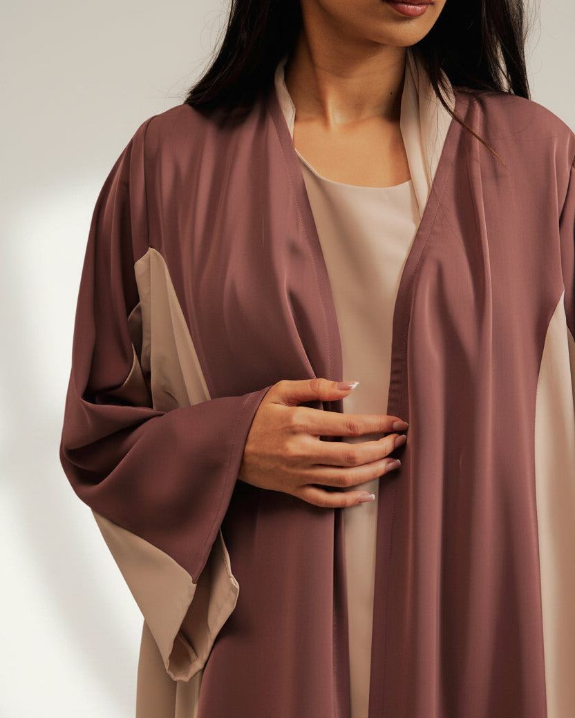 RAMADAN26LOOK12 ABAYA - THE ORPHIC - MIRA Y MANO