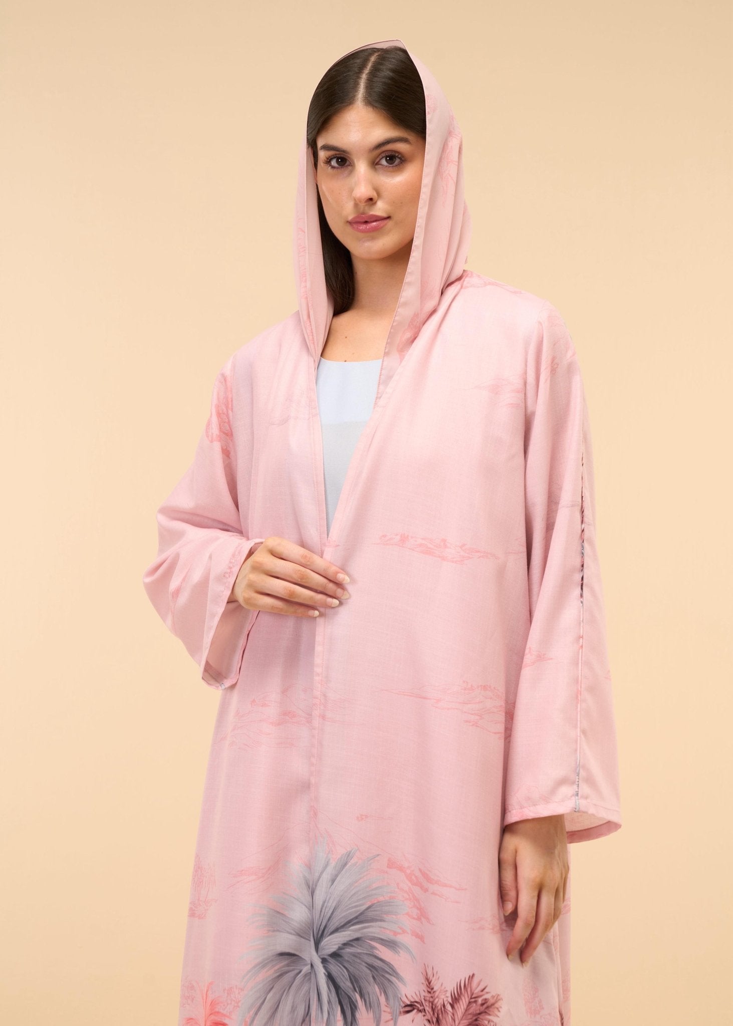 SUMMER25LOOK03 ABAYA - THE ORPHIC - MIRA Y MANO