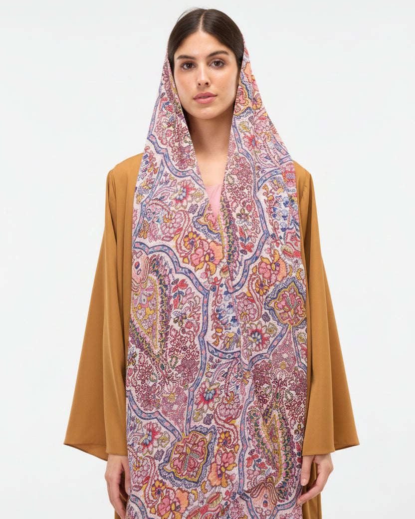 SUMMER25LOOK07 ABAYA - THE ORPHIC - MIRA Y MANO
