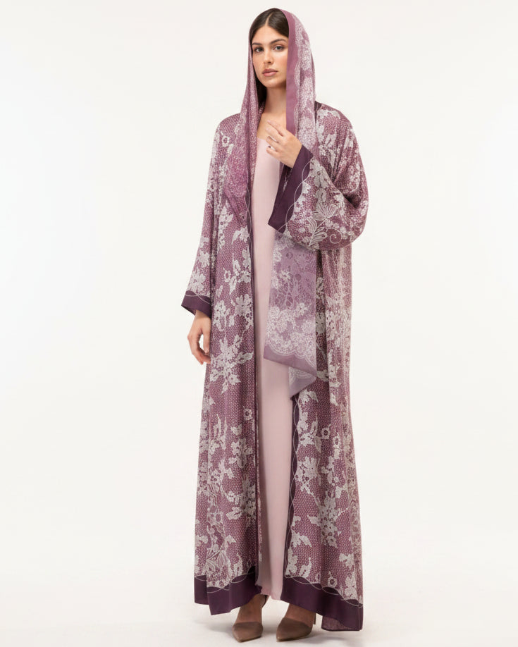 SUMMER25LOOK11 ABAYA - THE ORPHIC - MIRA Y MANO