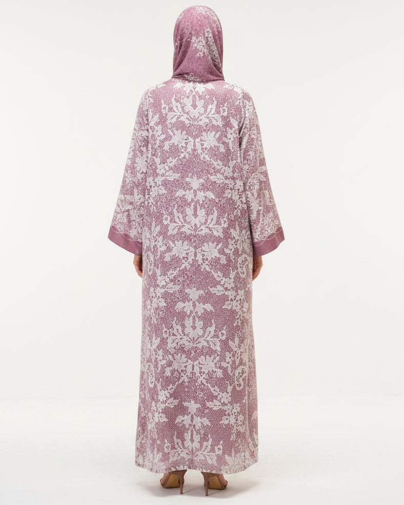 SUMMER25LOOK11 ABAYA - THE ORPHIC - MIRA Y MANO